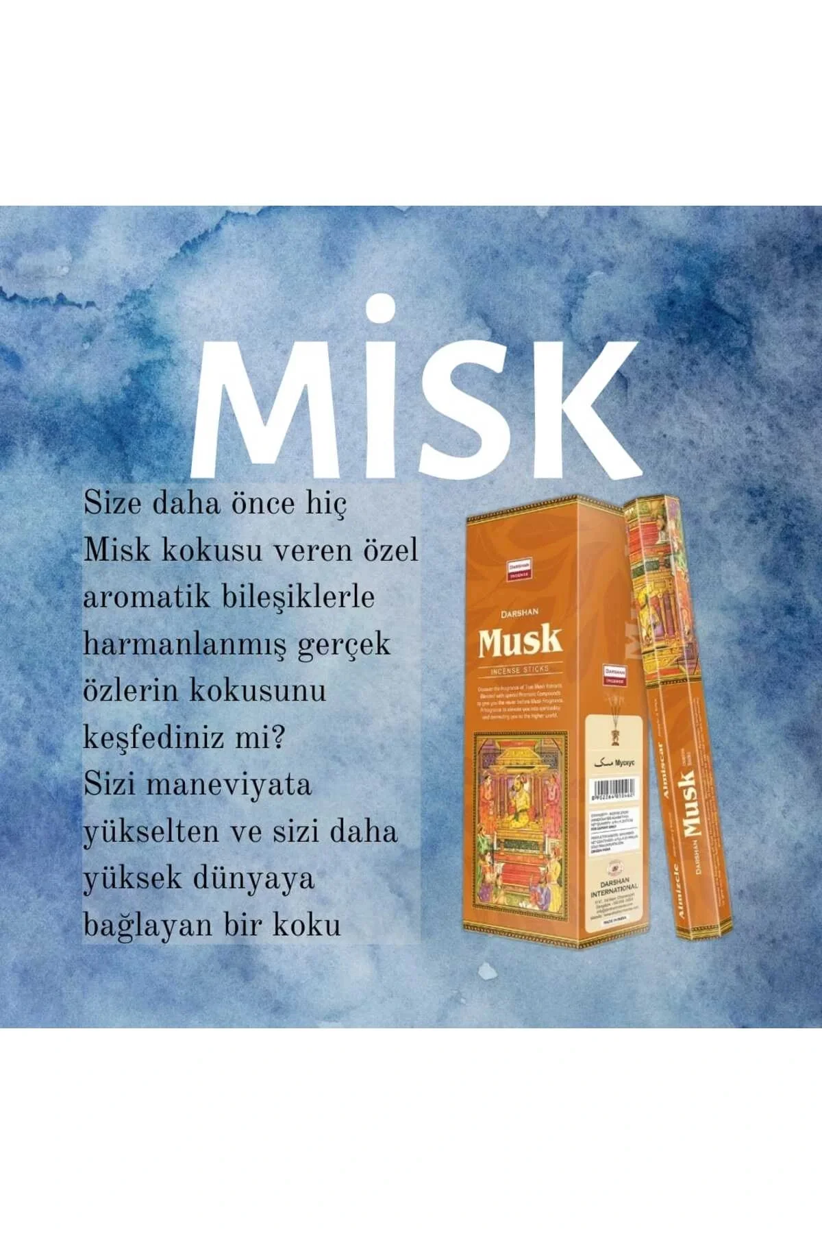 Misk Maneviyat Tütsü 20 Çubuk