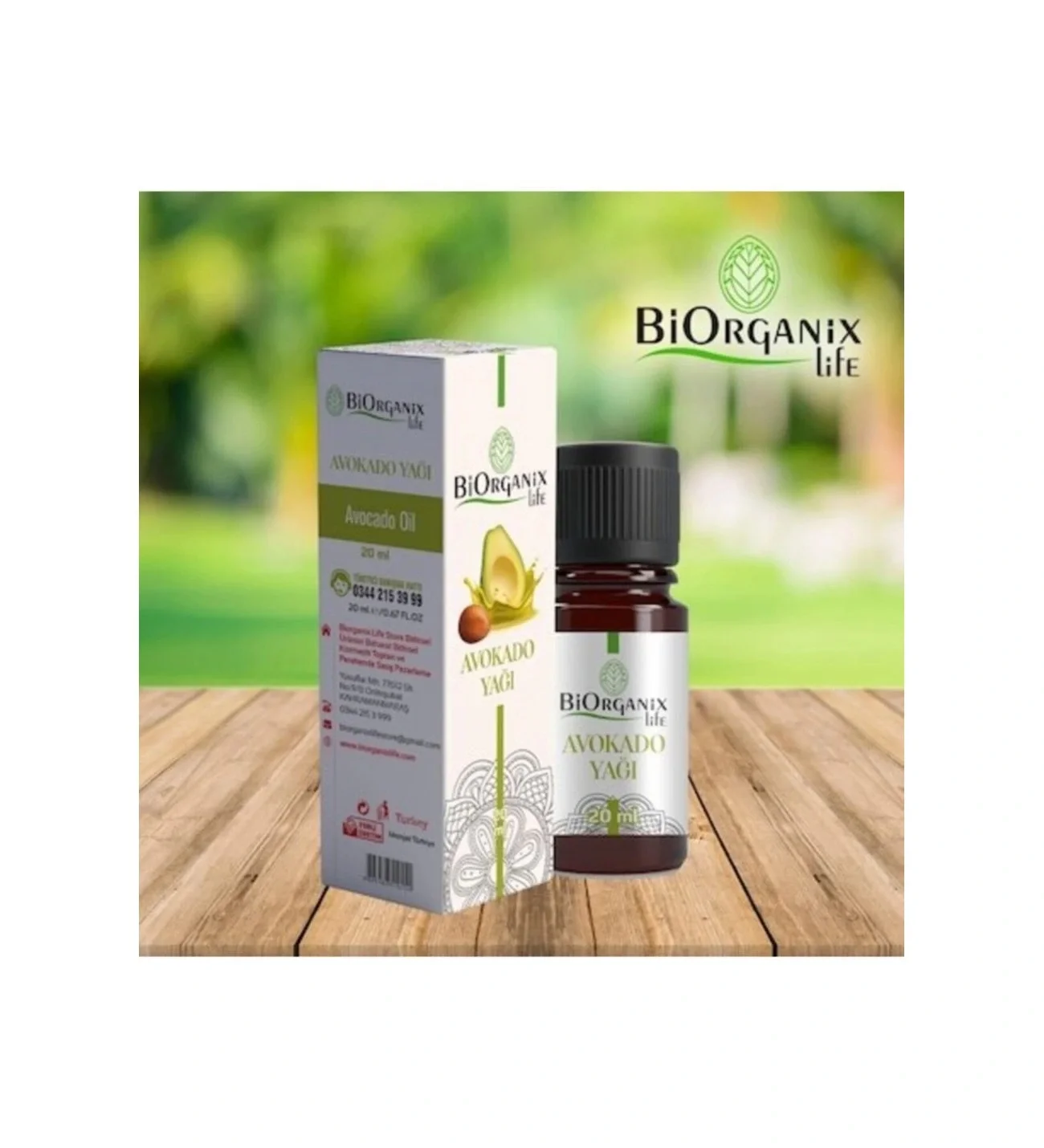 Avakado Yağı 20 Ml Şişede
