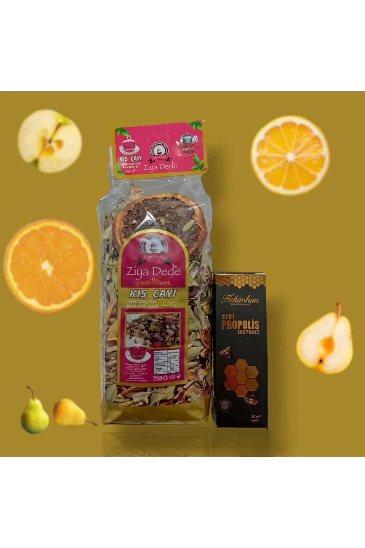 Kış çayı + Propolis