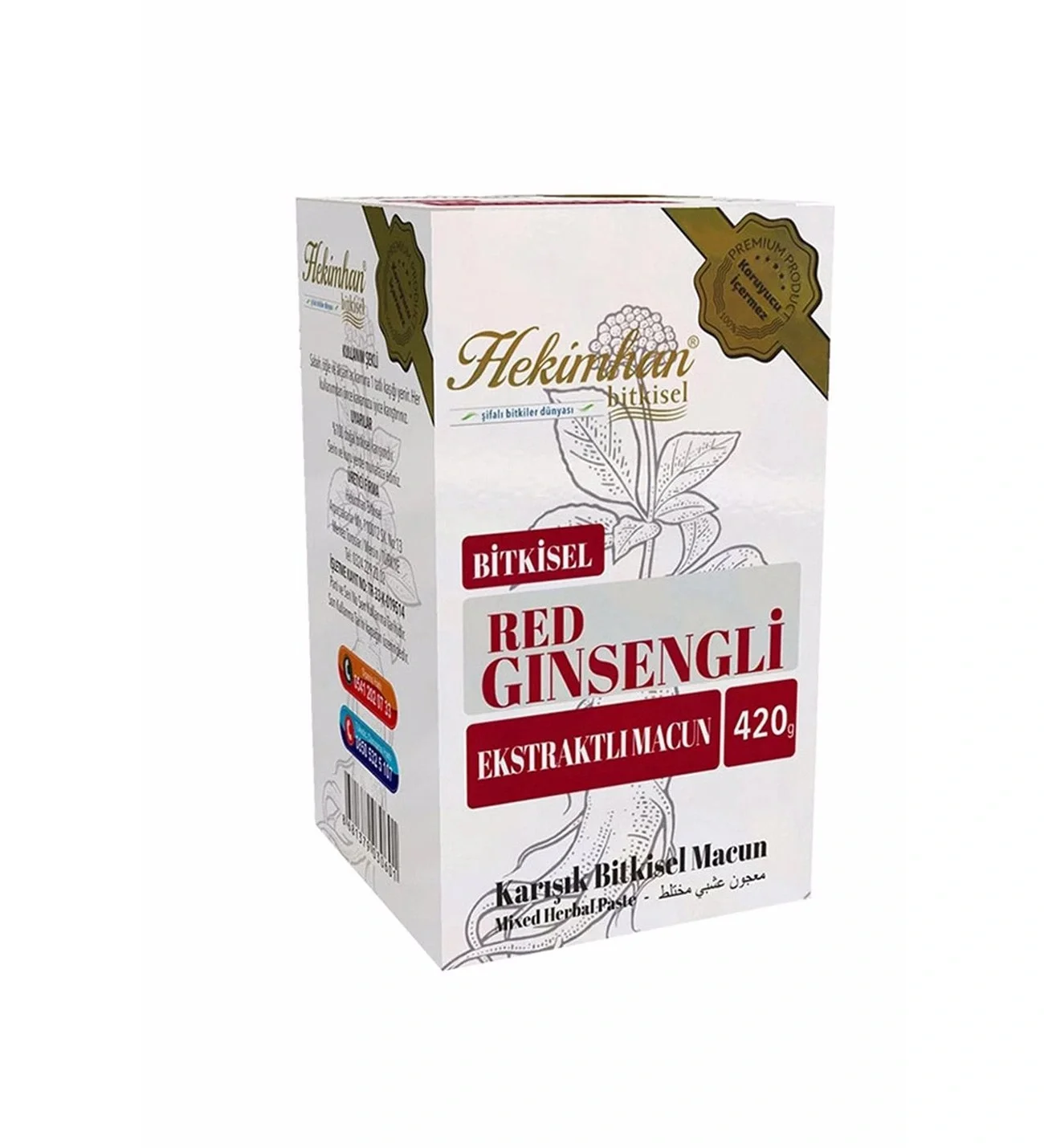 Hekimhan Gingsengli Macun (anti Stres ) 420 G