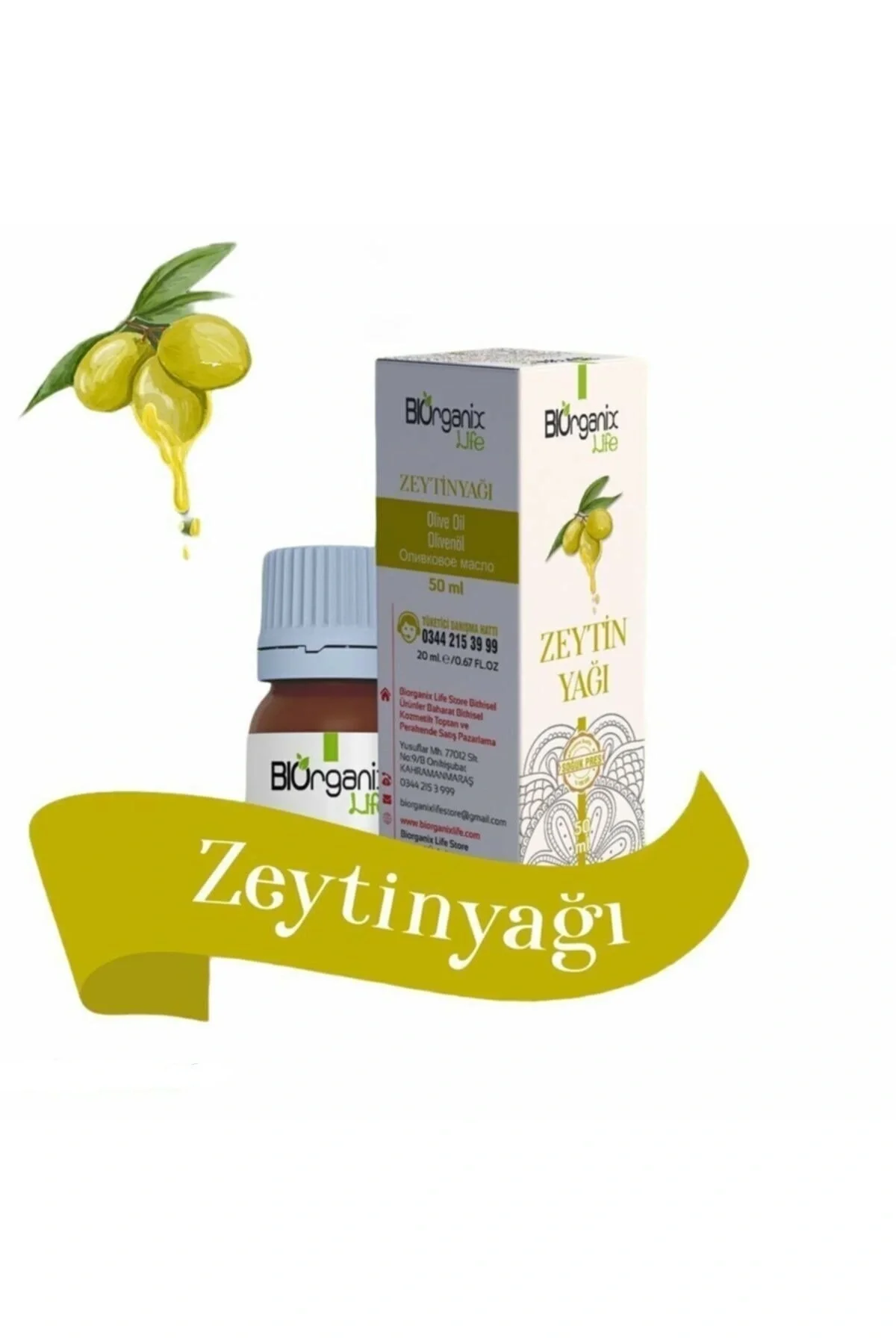 Zeytin Yağı 50 Ml Bıo