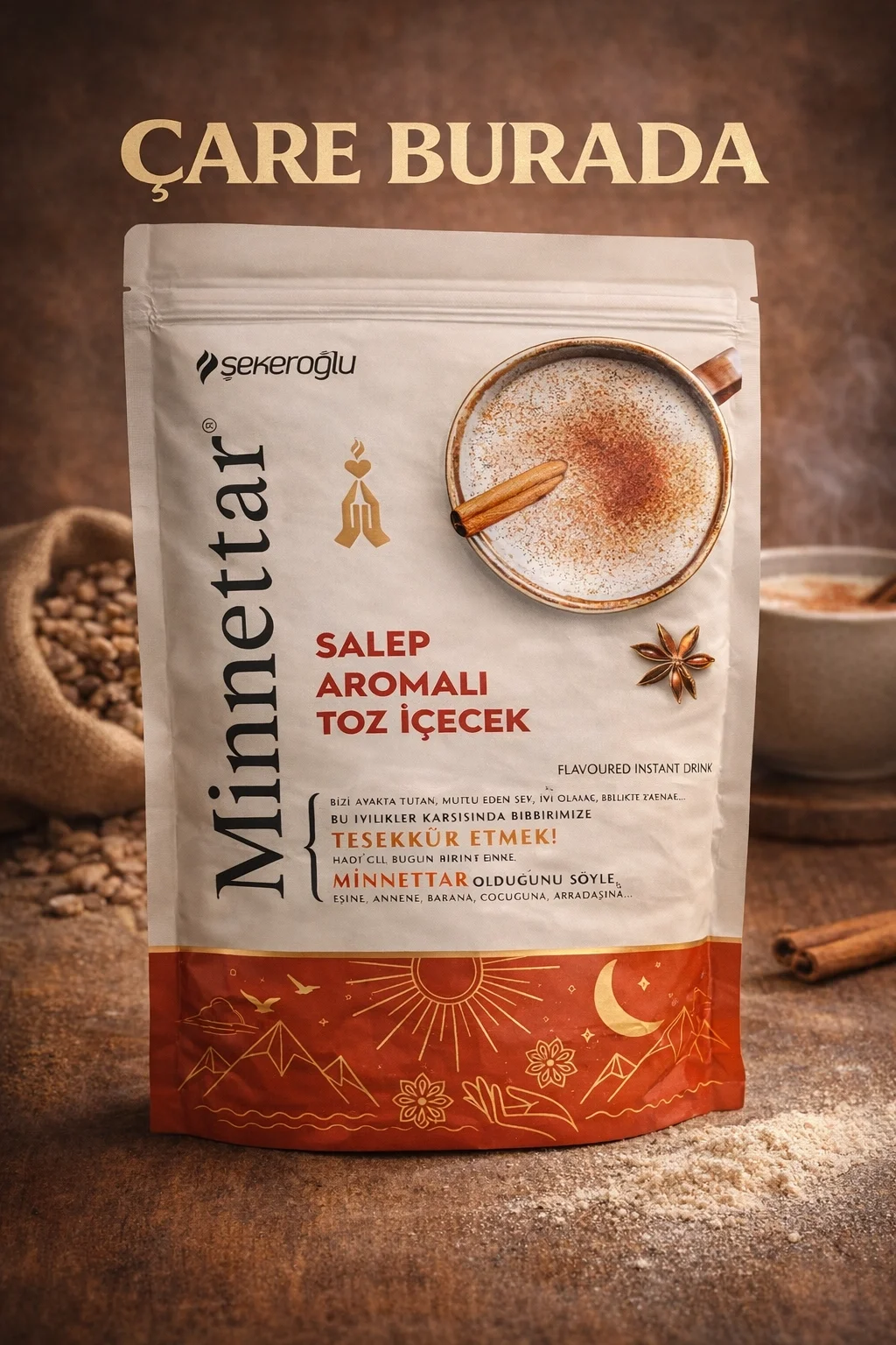 ÇareBurada - Salep Aromalı Toz İçecek 200 Gr