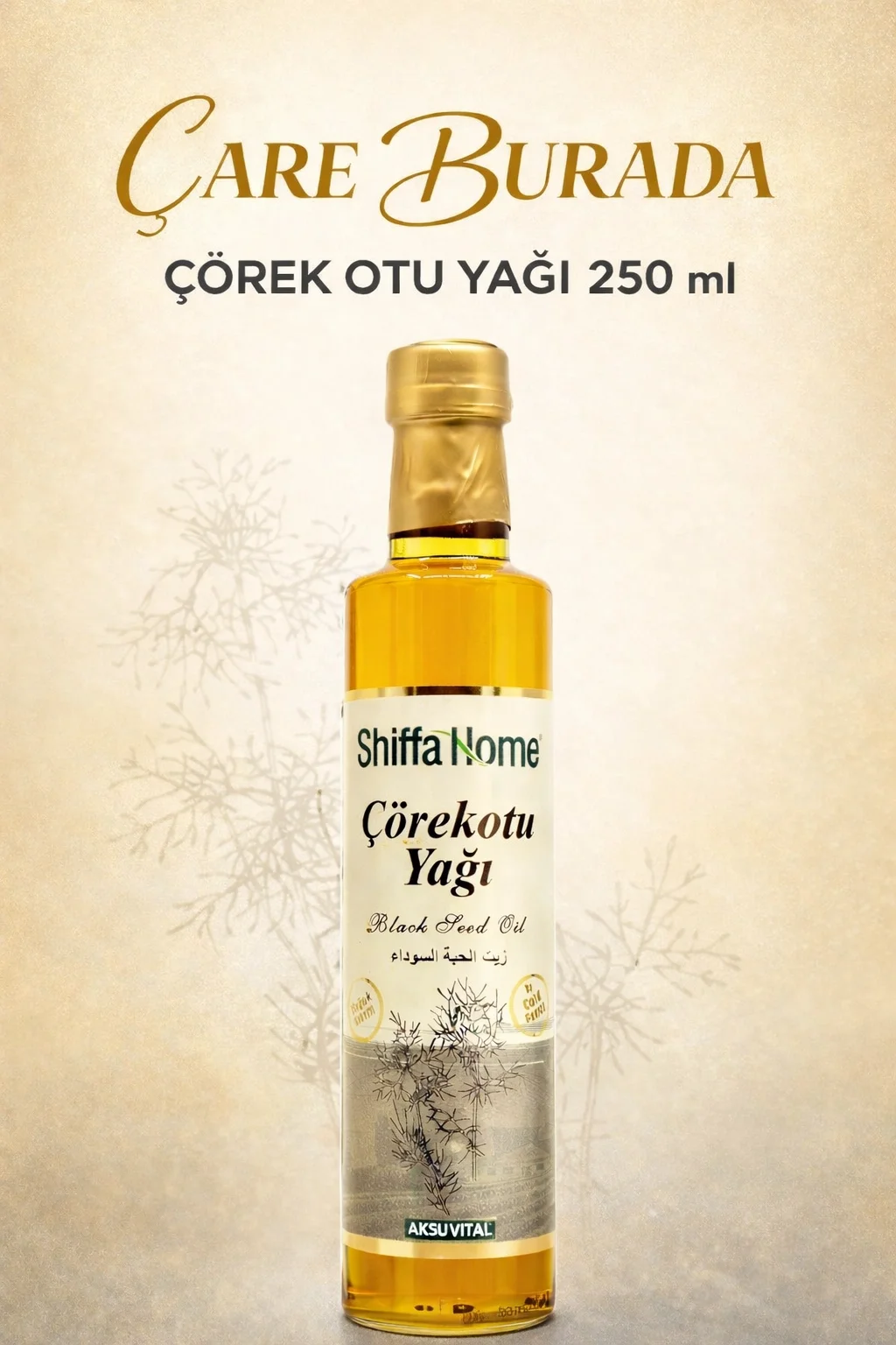 Çörekotu Yağı 250 ML