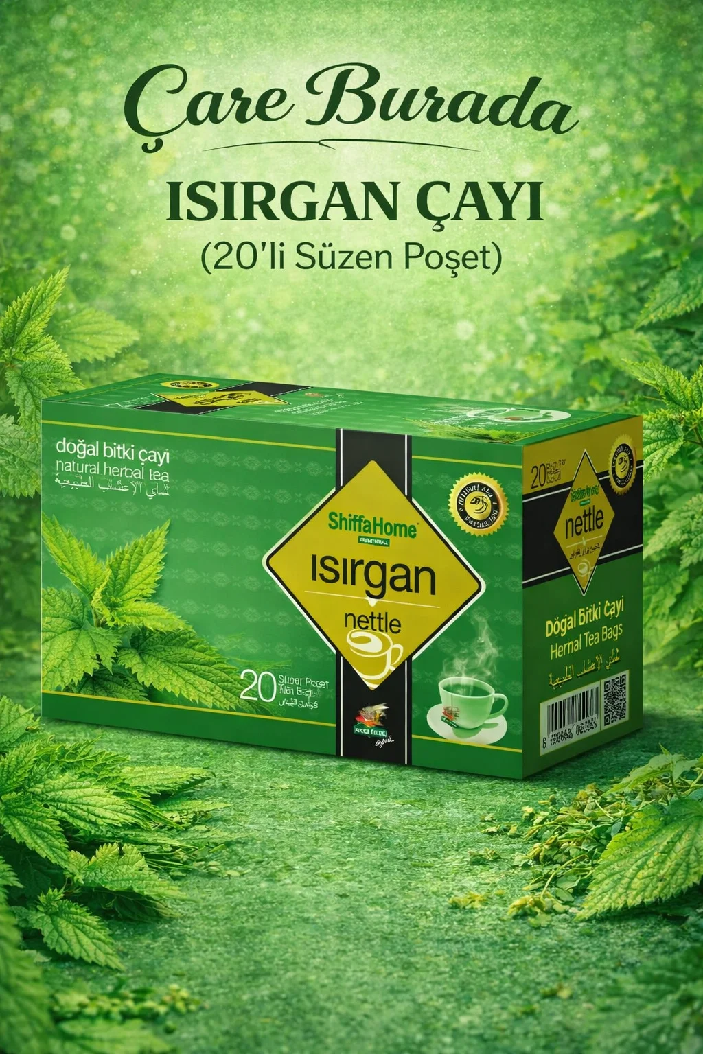 Isırgan Bitki Çayı (20'Li Süzen Poşet)