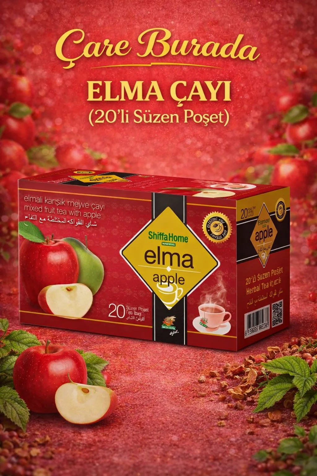 Elma Çayı (20 Süzen Poşet)