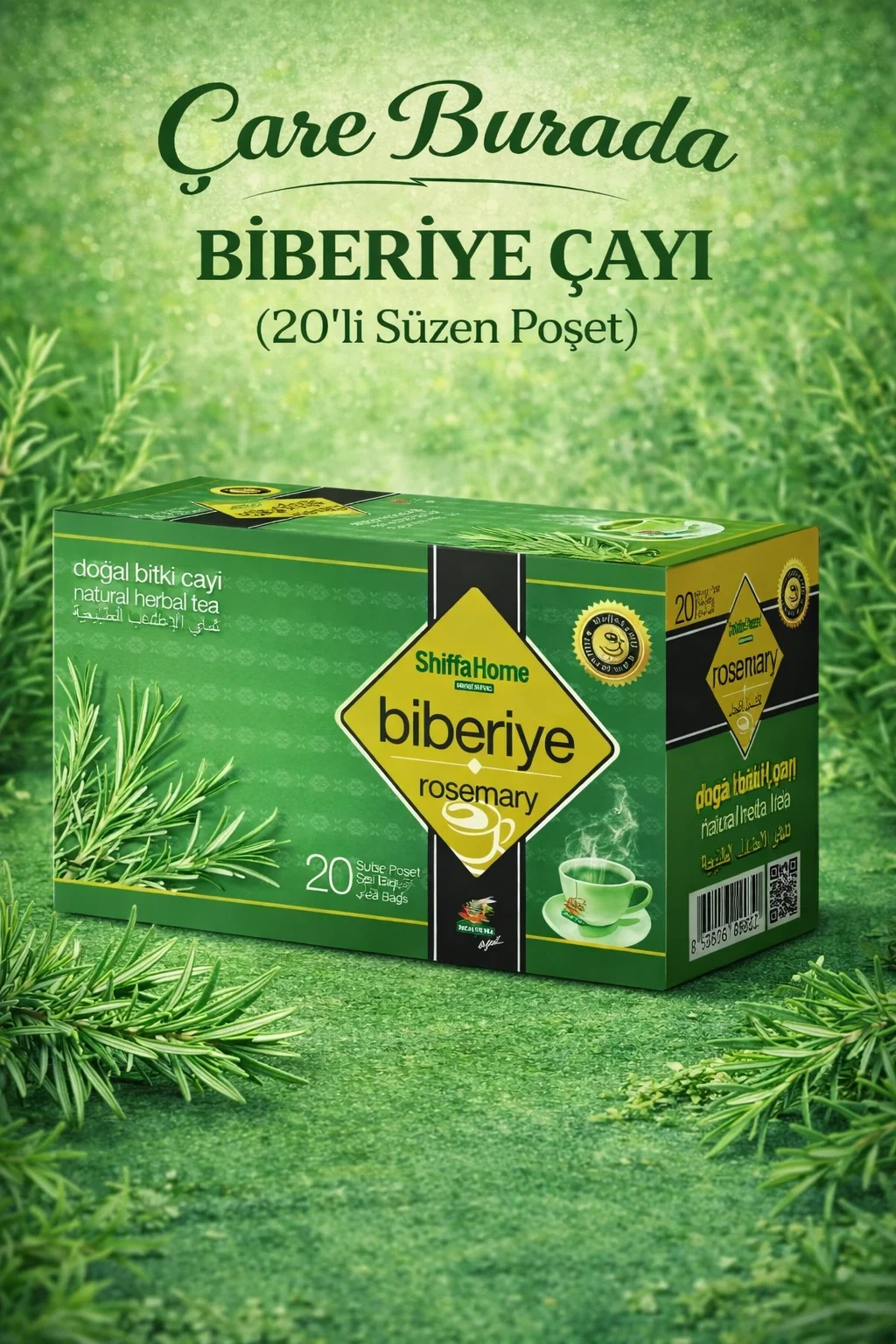 Biberiye Çayı (20'Li Süzen Poşet)
