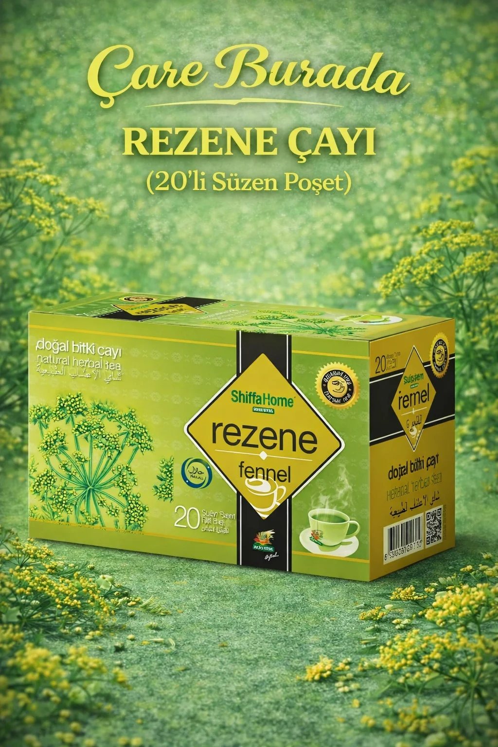 Rezene Bitki Çayı (20'Li Süzen Poşet)