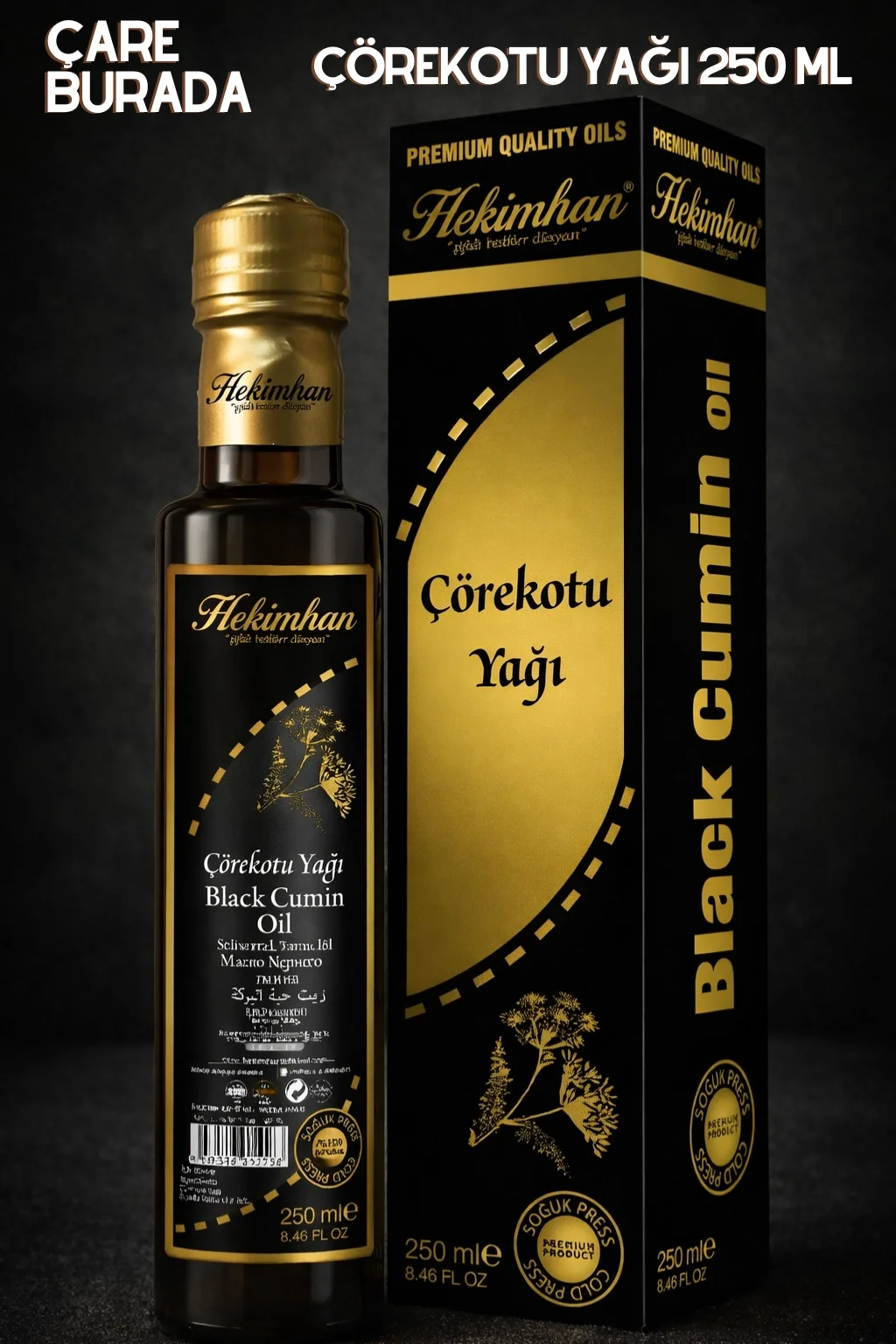 Hekimhan - Çörekotu Yağı 250 Ml (2 ADET)