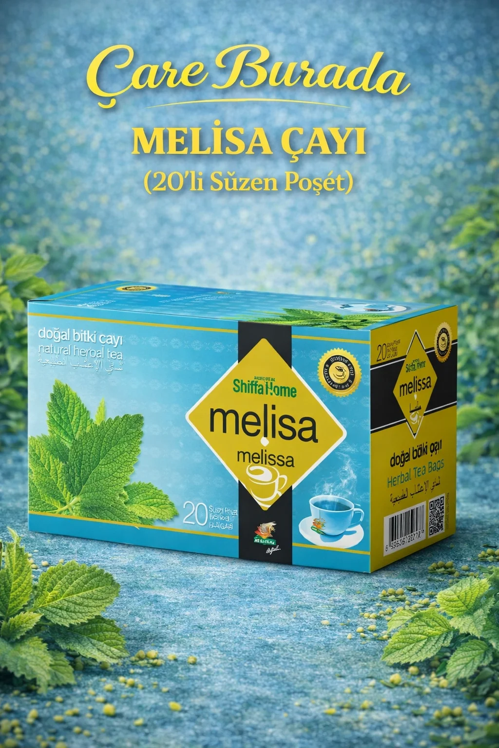 Melisa Bitki Çayı (20'li Süzen Poşet)