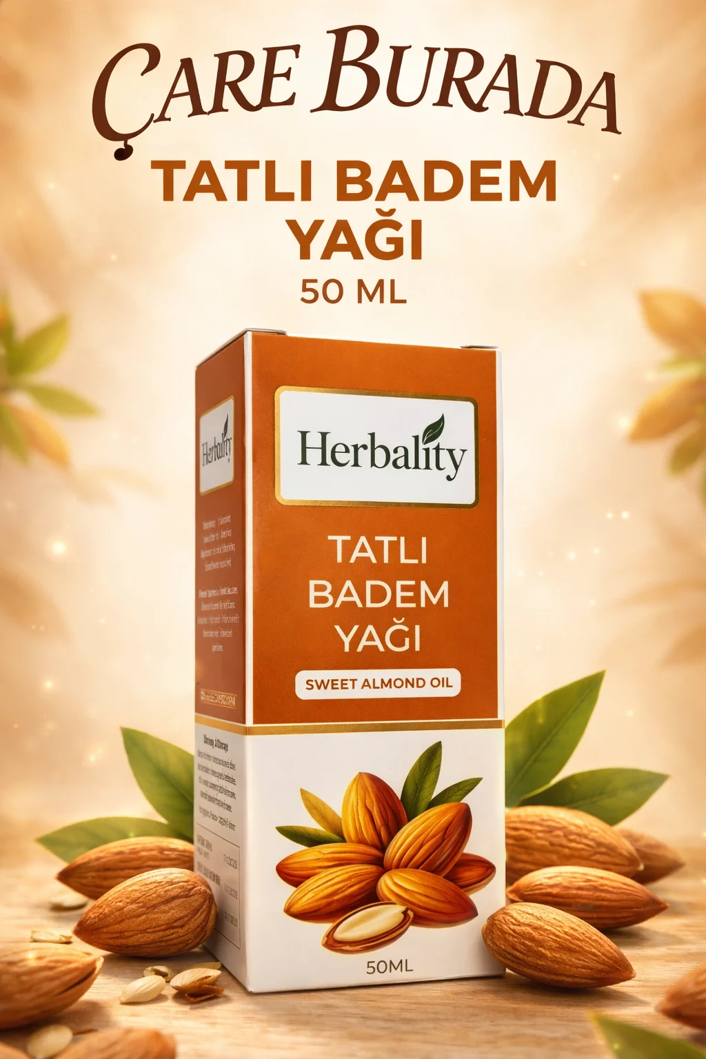 Tatlı Badem Yağı (50 ML)