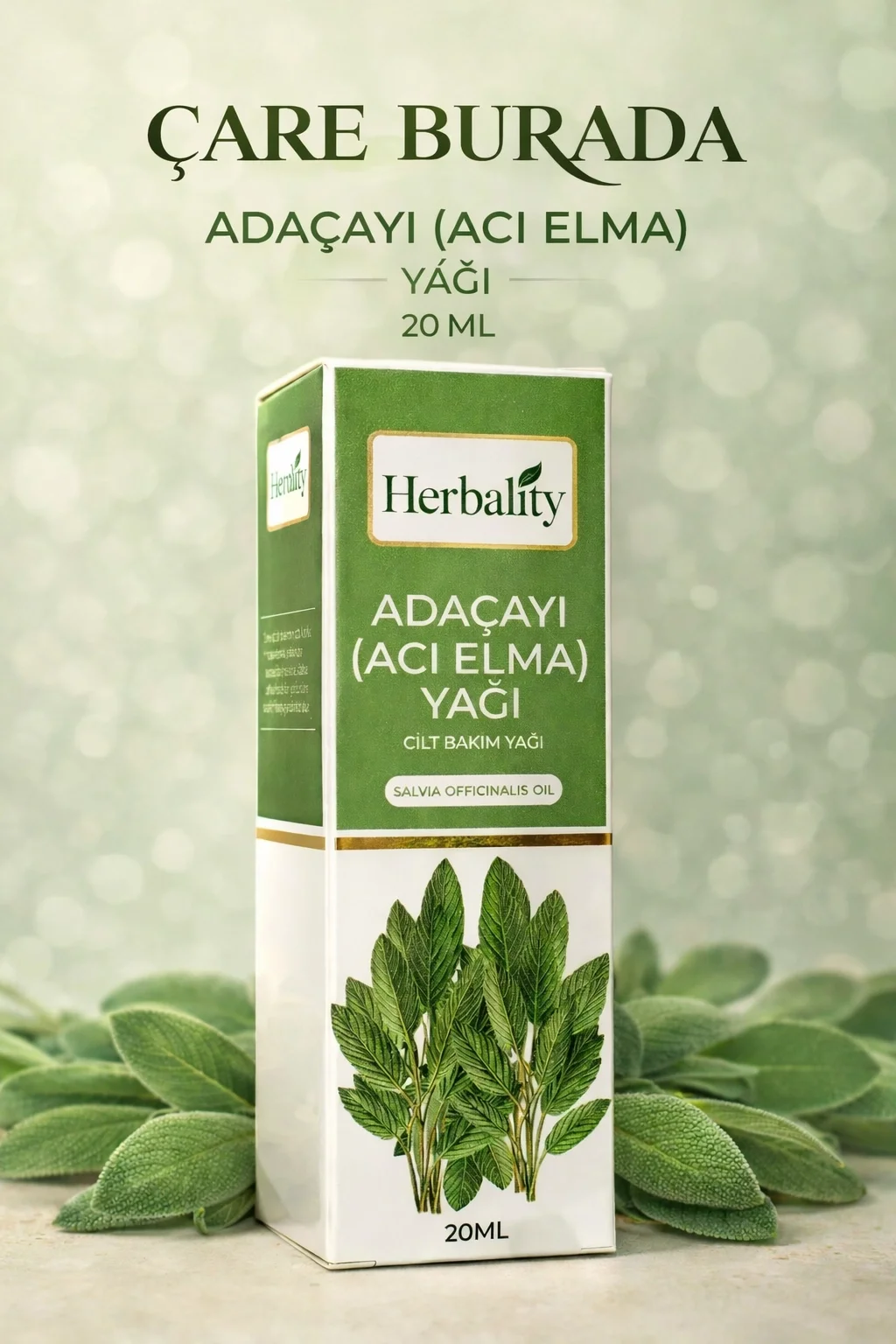 Adaçayı (Acı Elma) Yağı (20 ML)