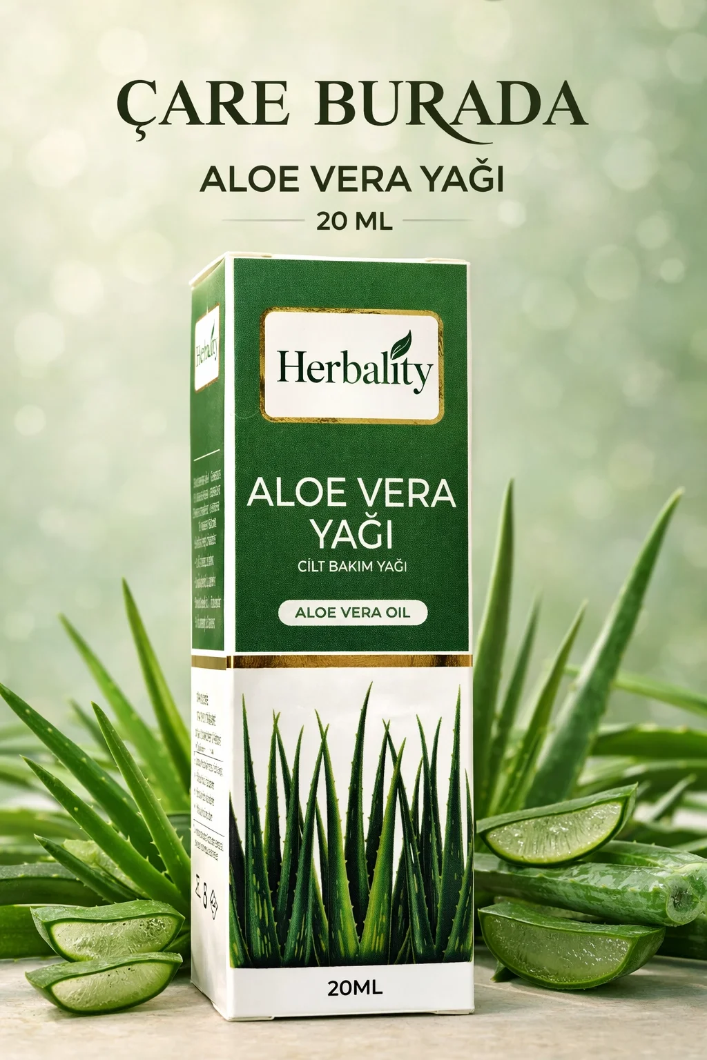 Aloe Vera Yağı 20 (ML)