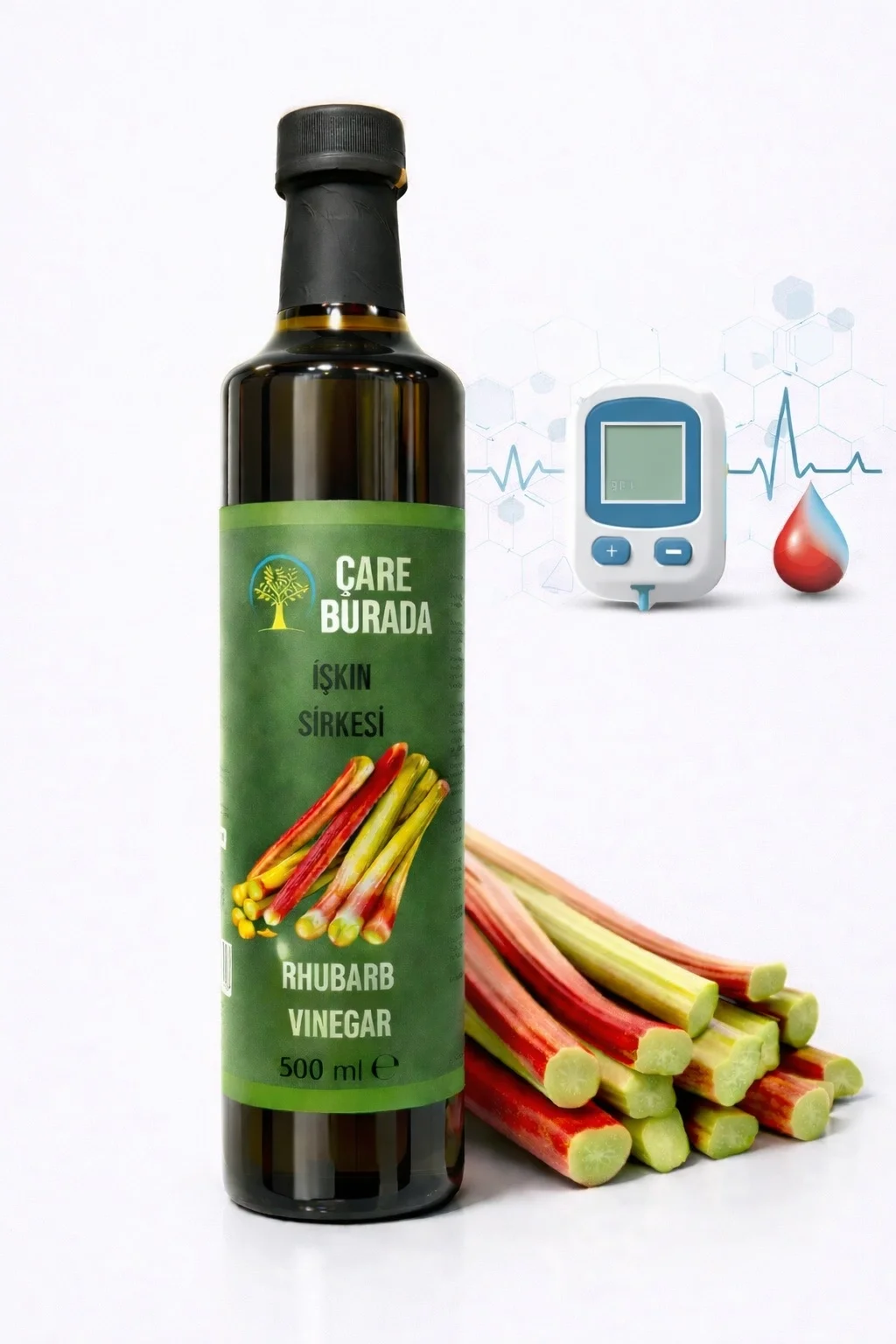 ÇareBurada Işkın Kökü Sirkesi 500 ml
