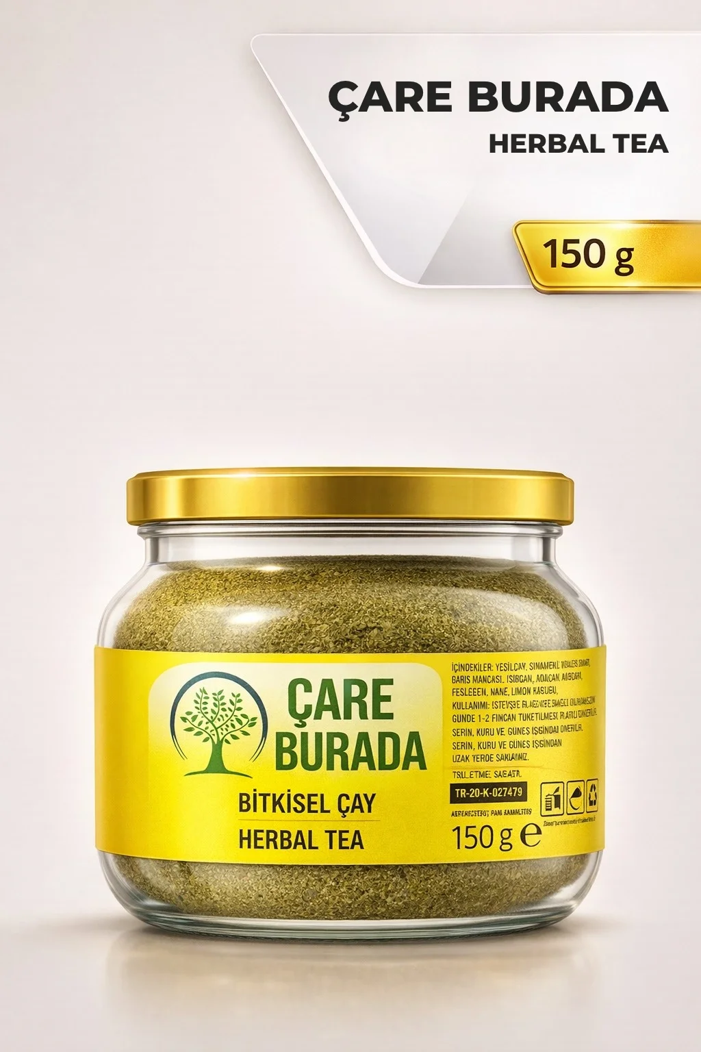 ÇareBurada Bitkisel Çay 150 g | Formunu Korumaya Destek Bitkisel Çay