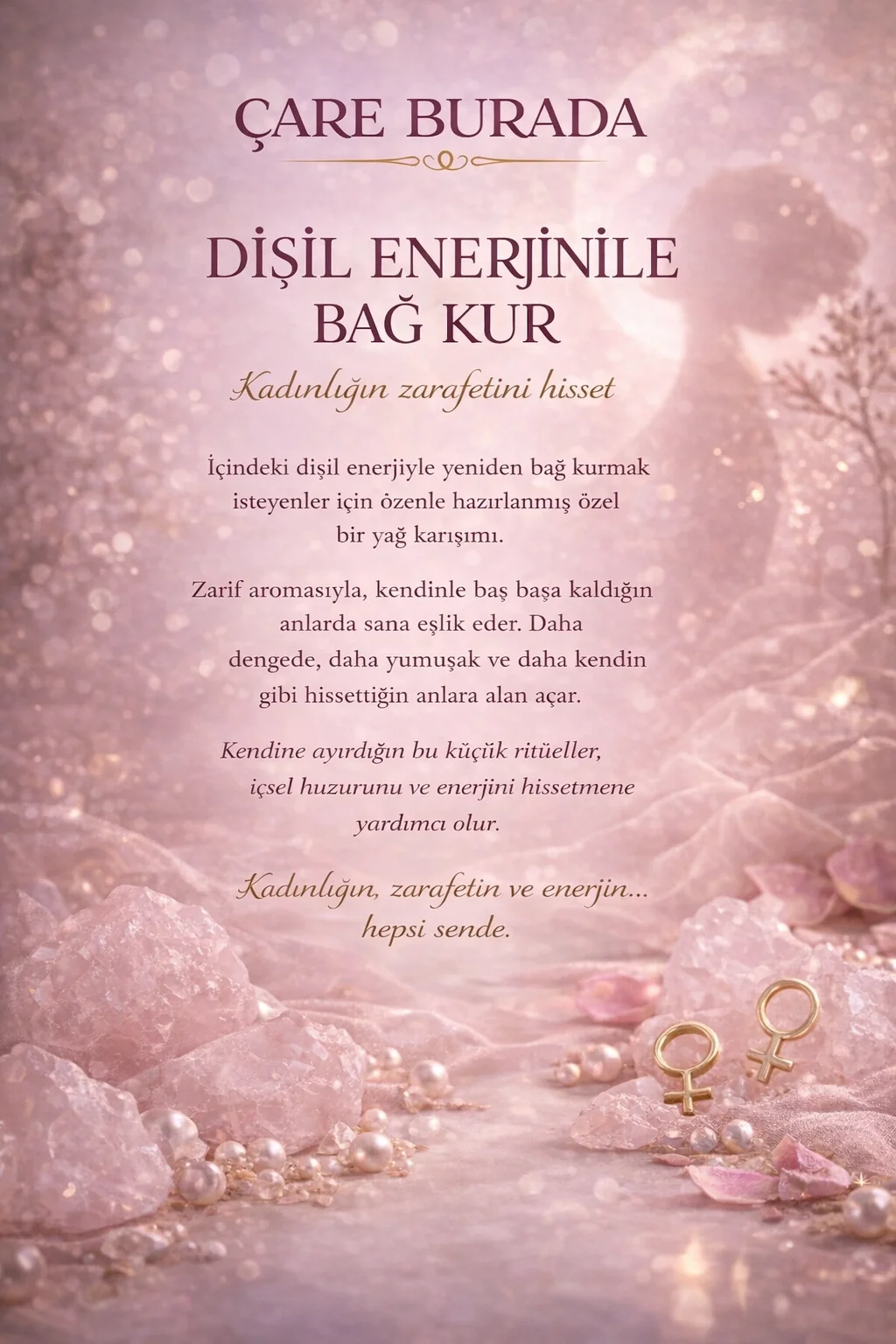 Dişil Enerji Yağı Özel Üretim 6 Ml
