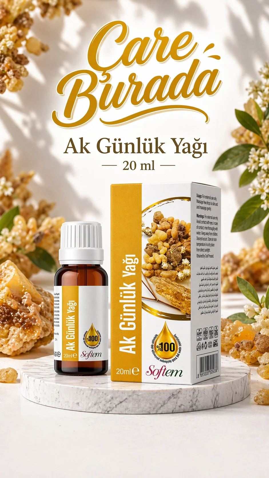 Ak Günlük Yağı 20 Ml