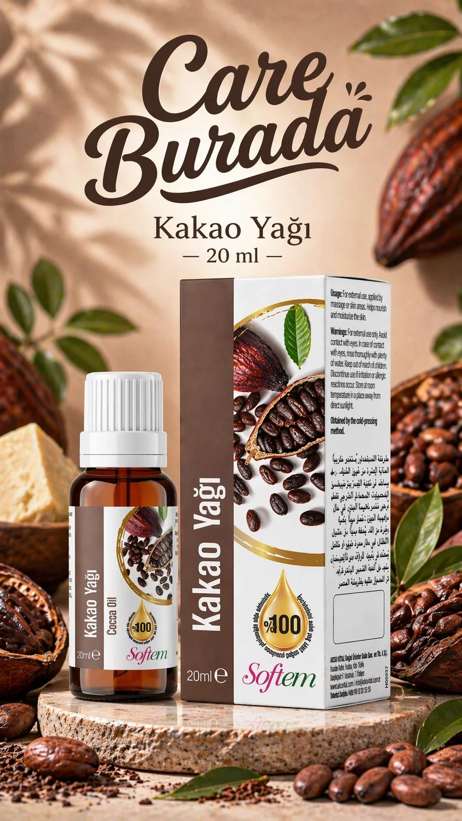 Kakao Yağı 20 Ml