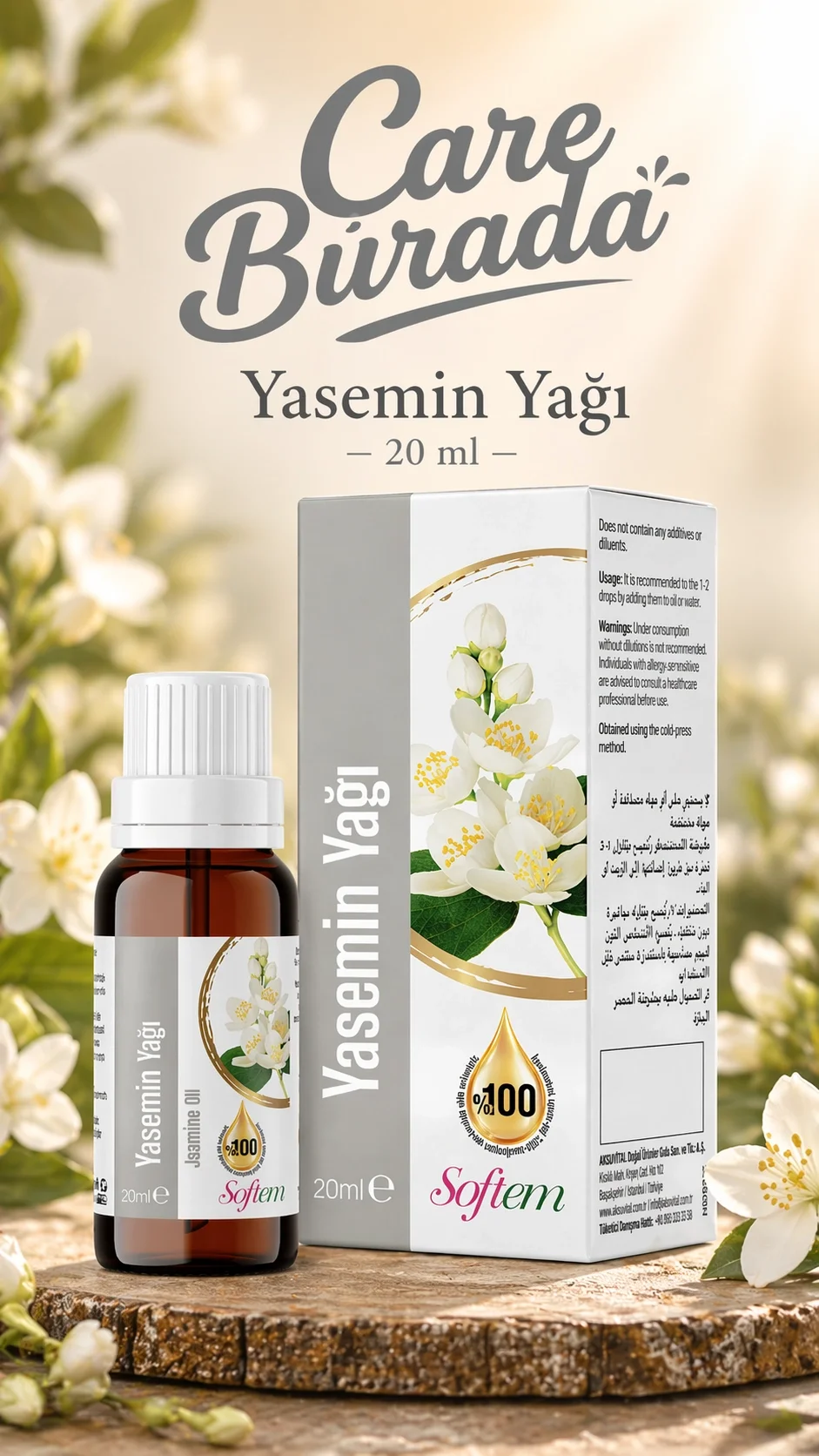 Yasemin Yağı (20 Ml)