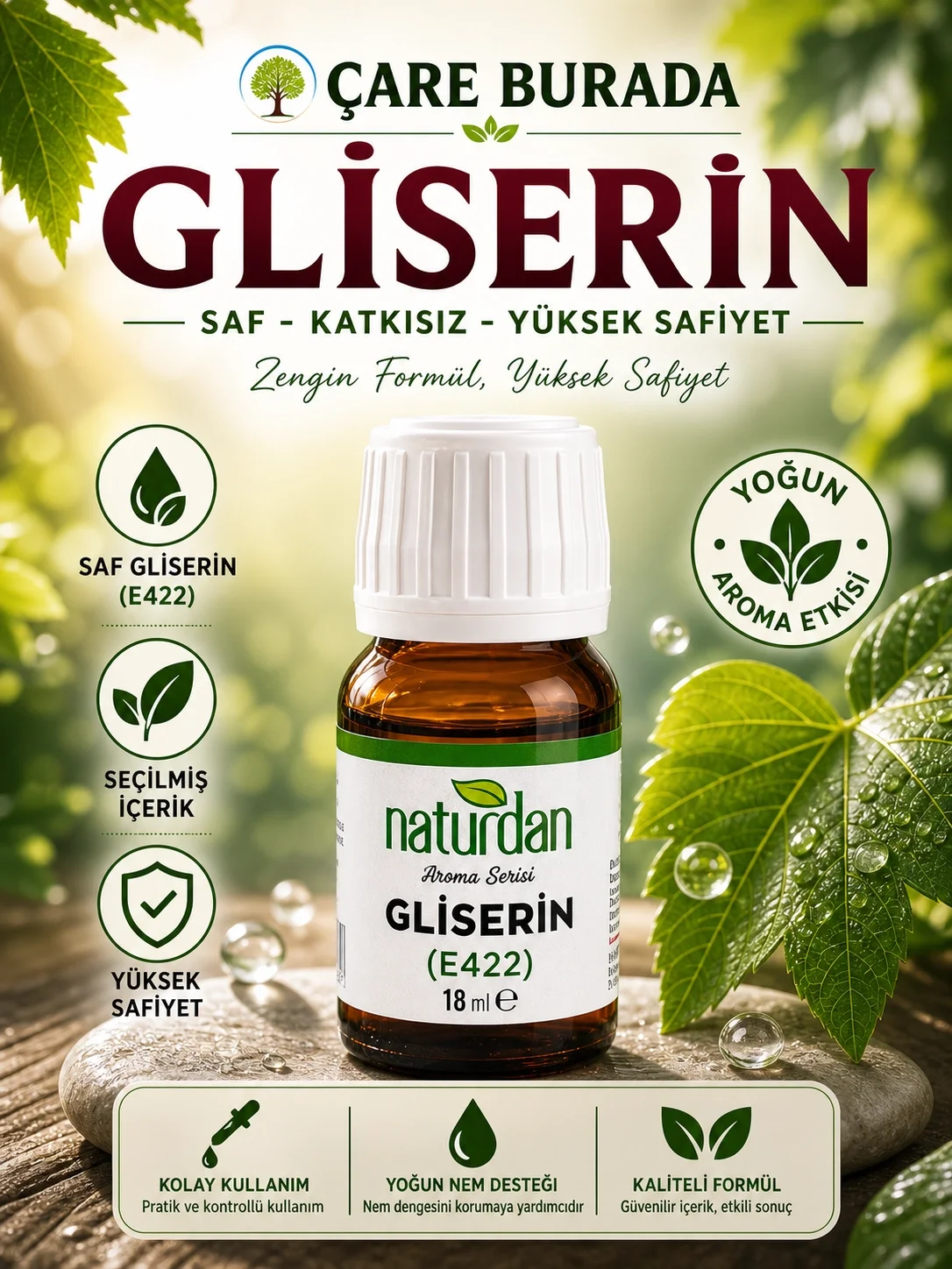 ÇareBurada Gliserin Yoğun Formül18 ml