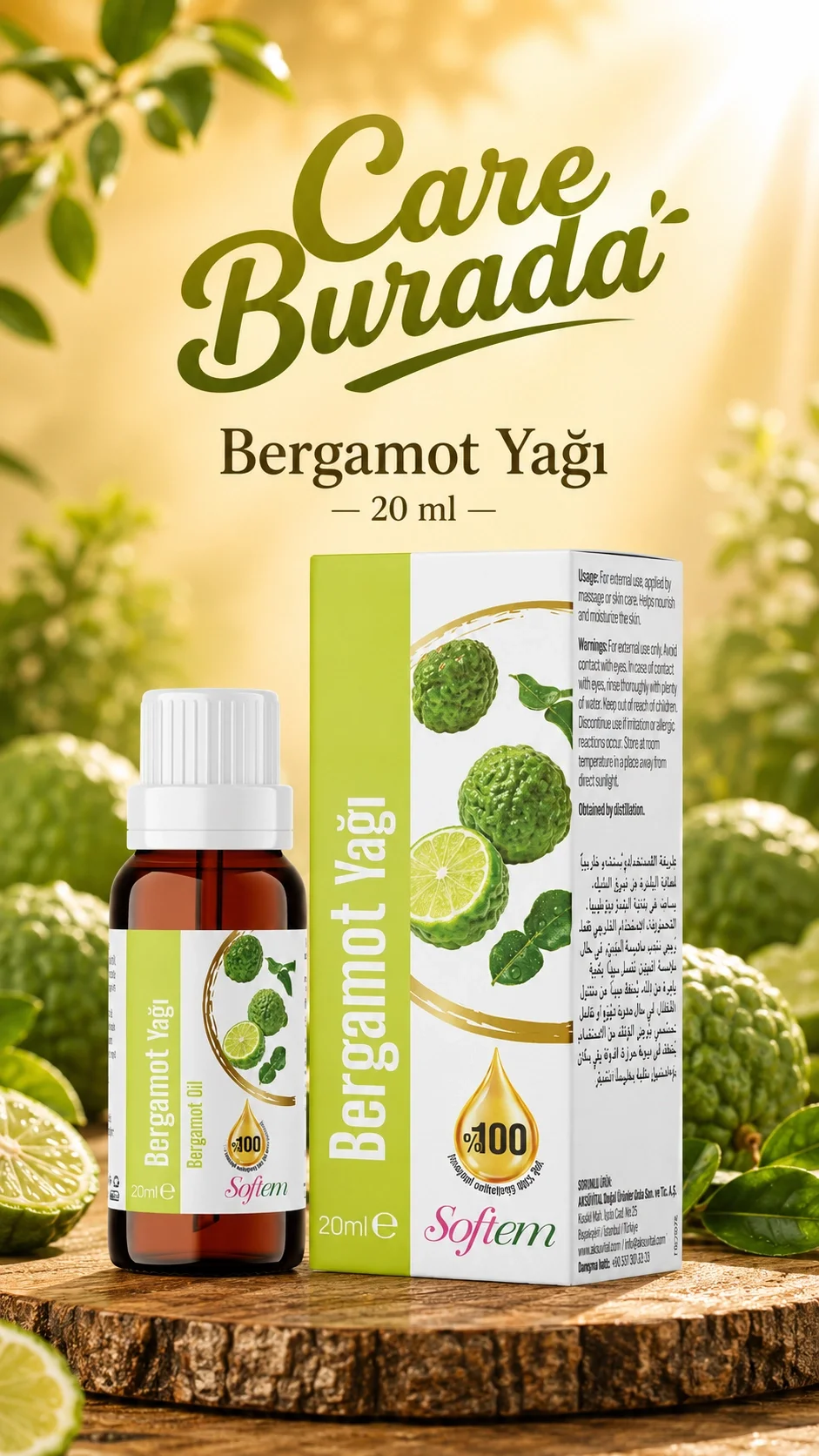 Bergamot Yağı 20 Ml