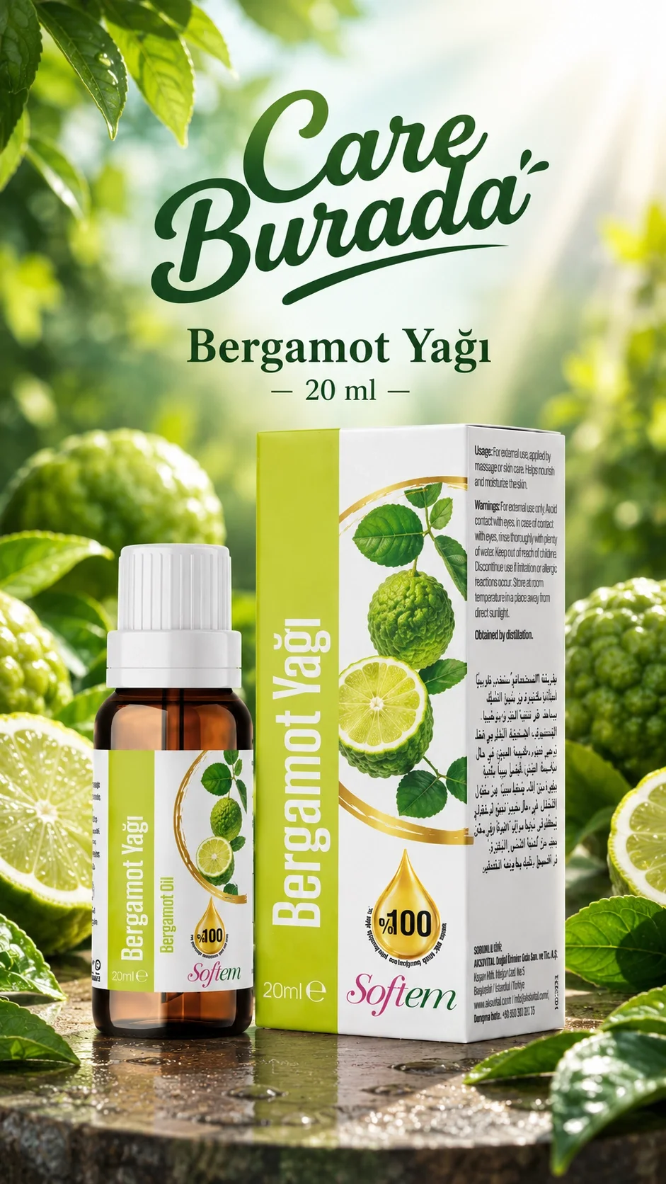 Bergamot Yağı 20 Ml