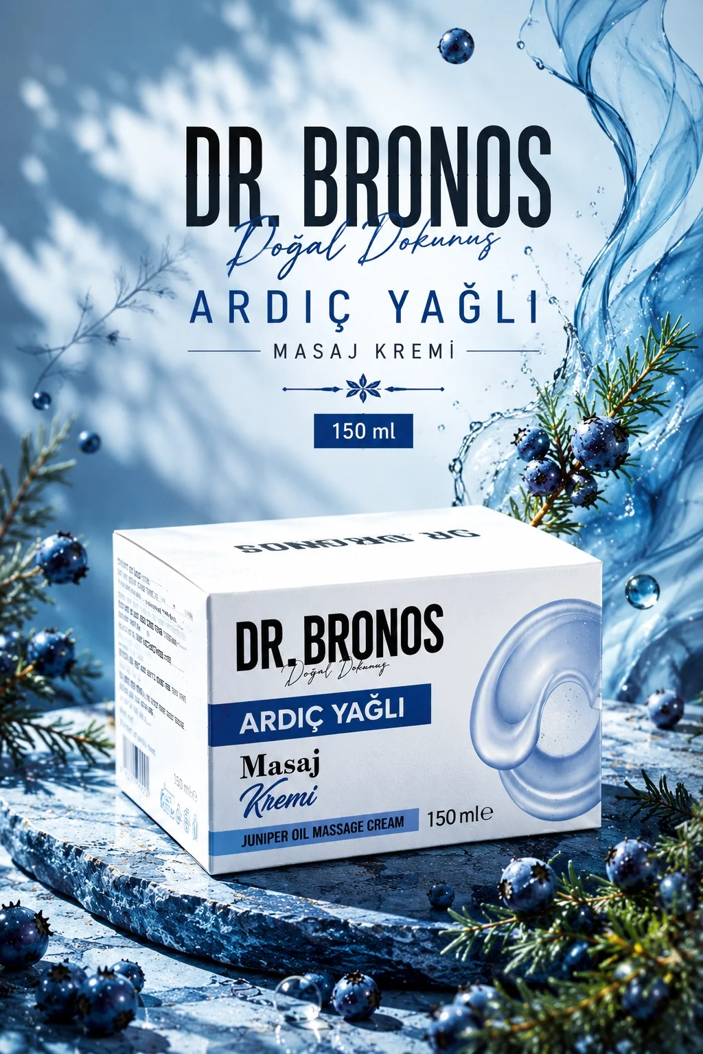 Dr. Bronos - Ardıç Yağlı Masaj Kremi 150 Ml