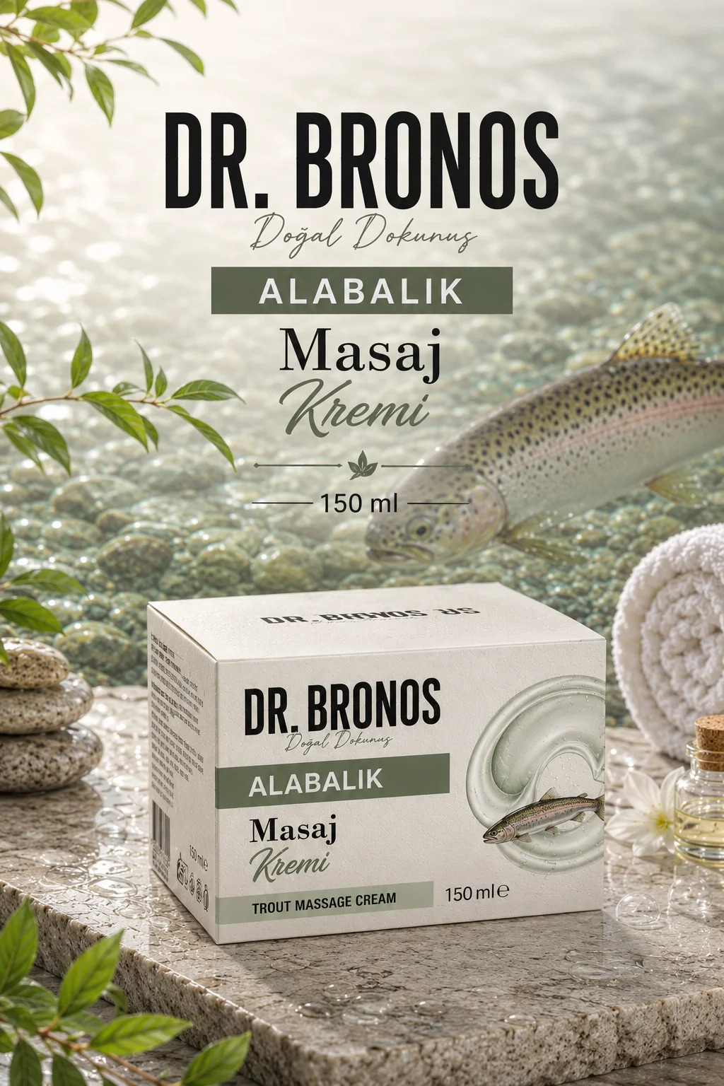 Dr. Bronos - Alabalık Masaj Kremi 150 Ml