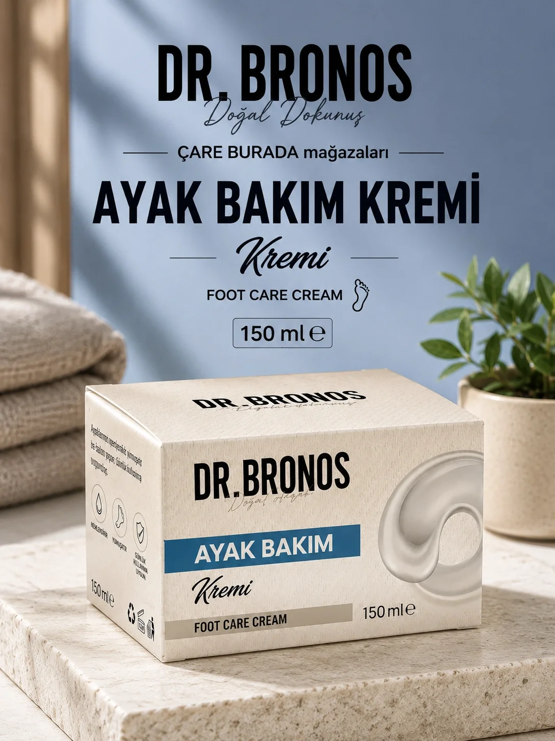 Dr. Bronos - Ayak Bakım Kremi 150 Ml