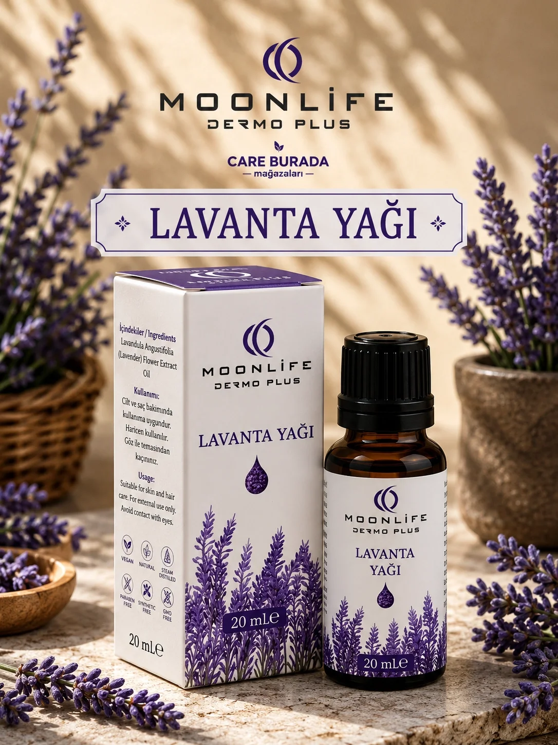 Moonlife - Lavanta Yağı 20 Ml