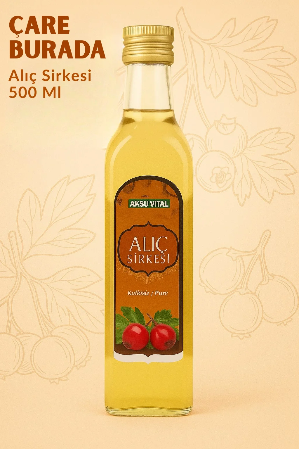 Hekimhan - Alıç Sirkesi 500 Ml