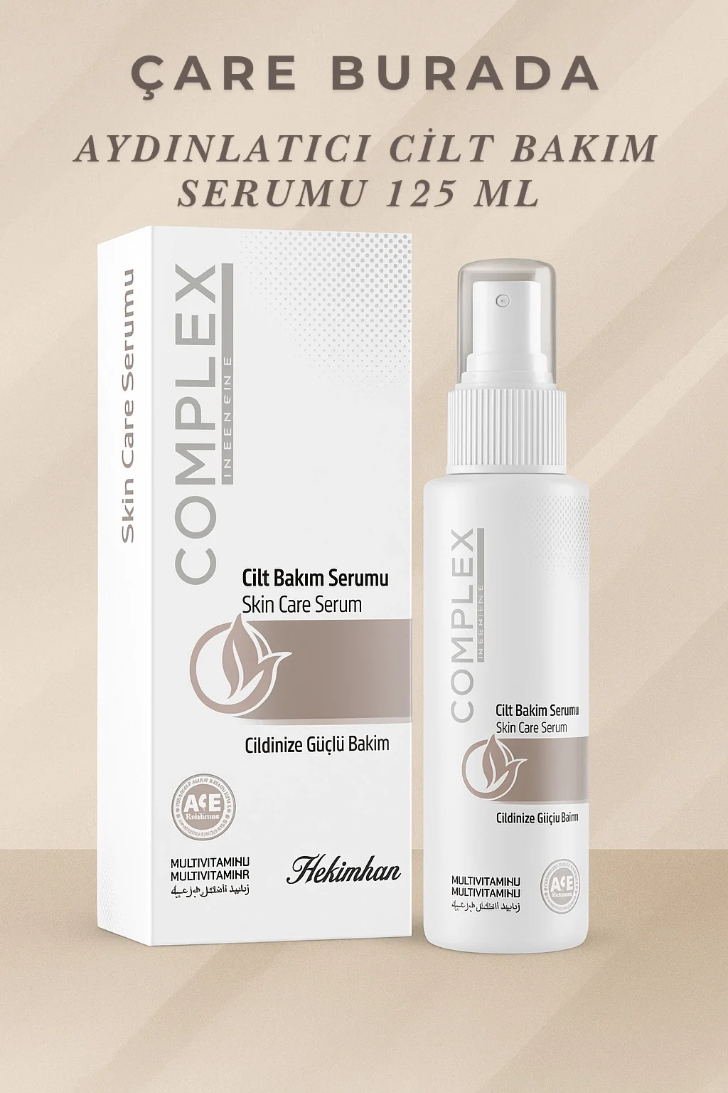 Aydınlatıcı Cilt Bakım Serumu 125 Ml