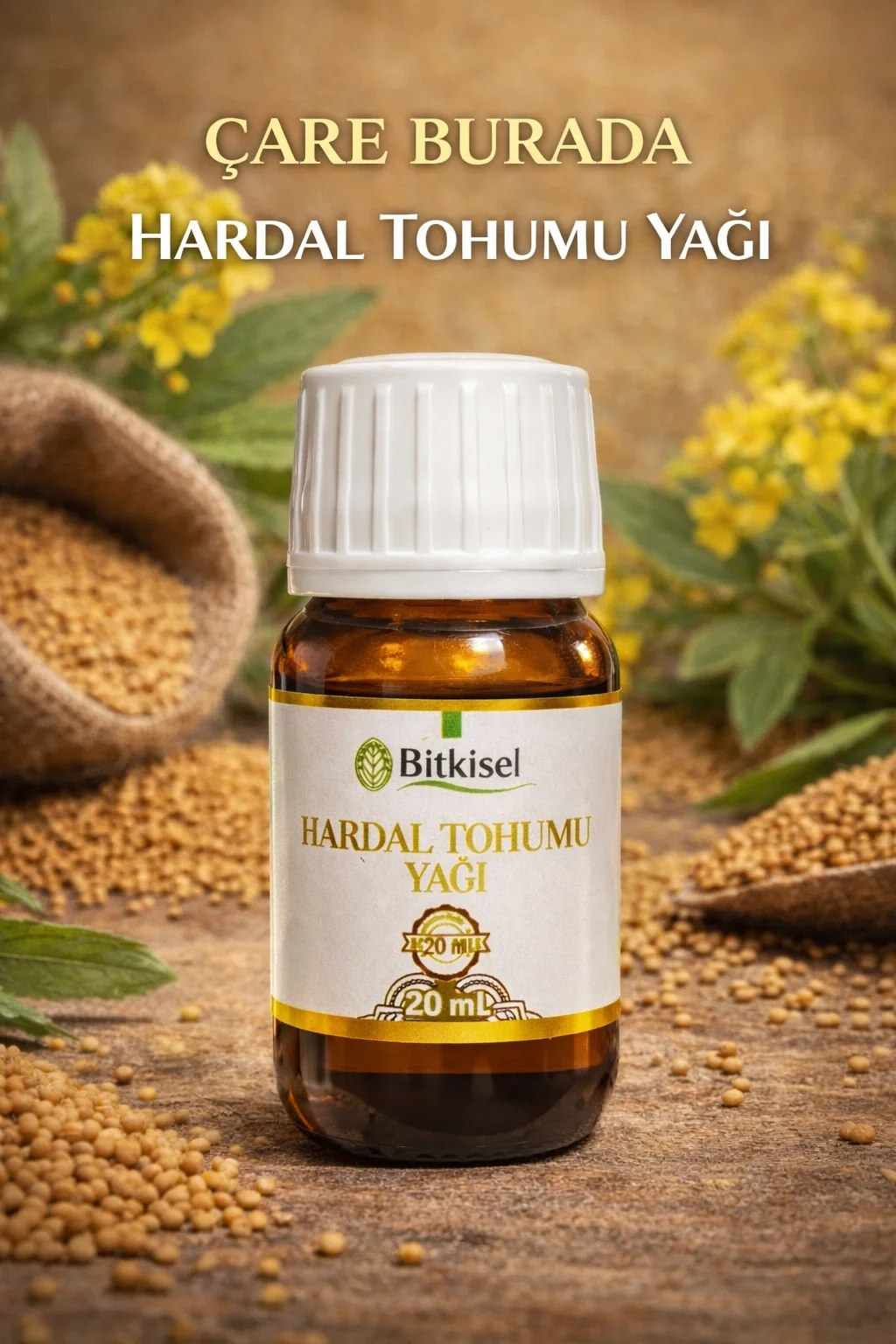 Bitkisel Hardal Tohumu Yağı 20 Ml