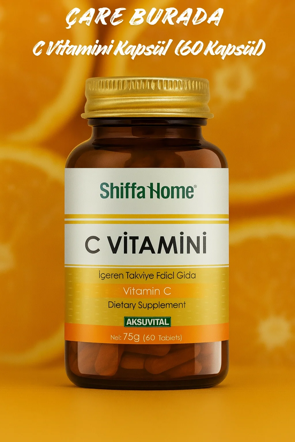 C Vitamini Kapsül (60 Kapsül)