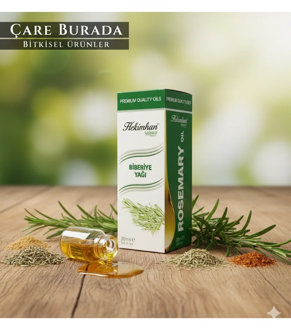 Çare Burada Biberiye Yağı 20 ml