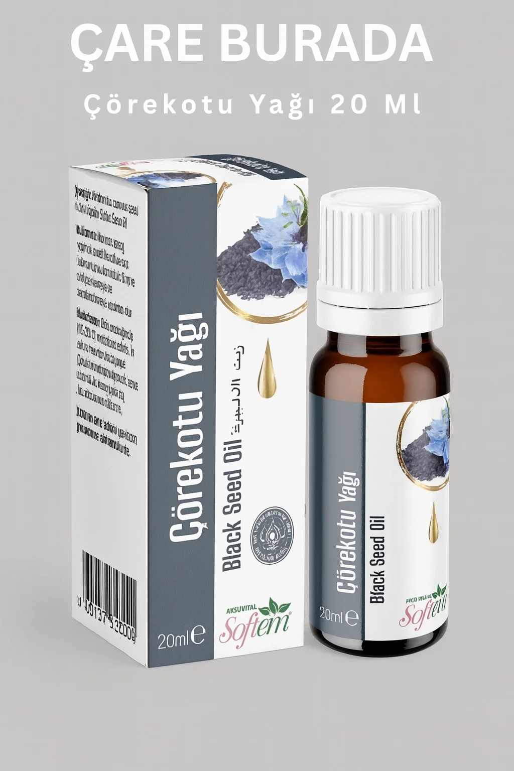 Softem Çörekotu Yağı 20 Ml