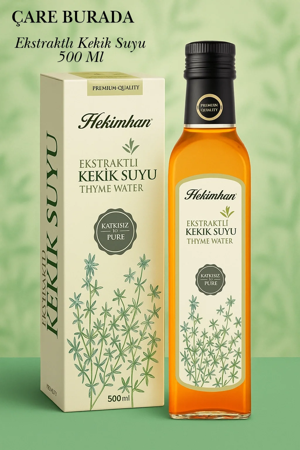 Ekstraktlı Kekik Suyu 500 Ml