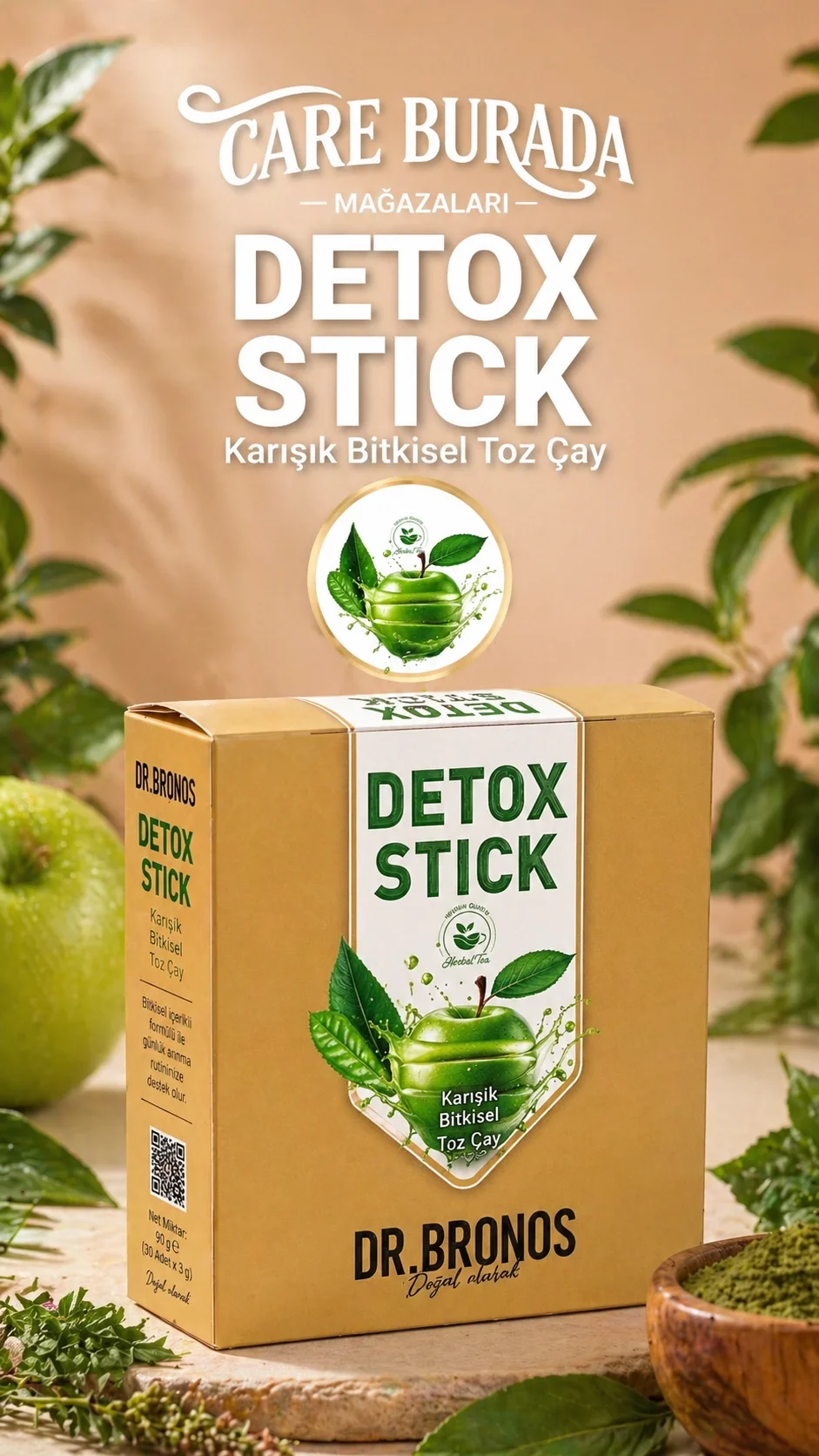 Dr. Bronos - DETOX 30'lu Stick Çay