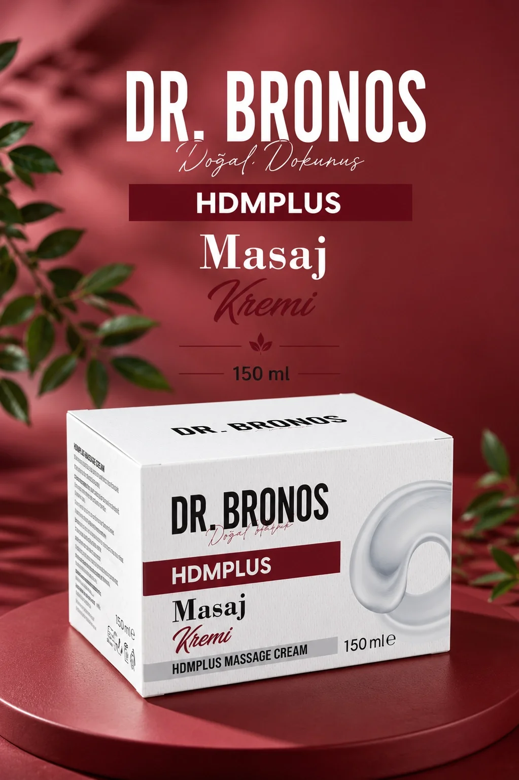 Dr. Bronos - HMDPLUS Masaj Kremi 150 Ml