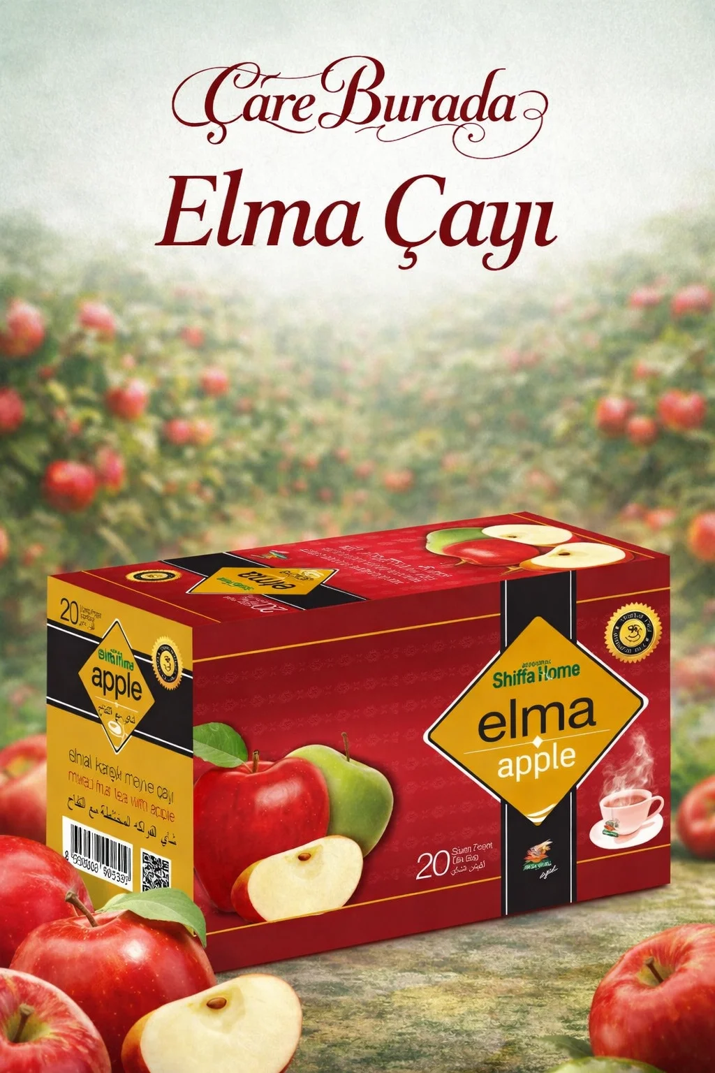 Elma Çayı 20'li Süzen Poşet