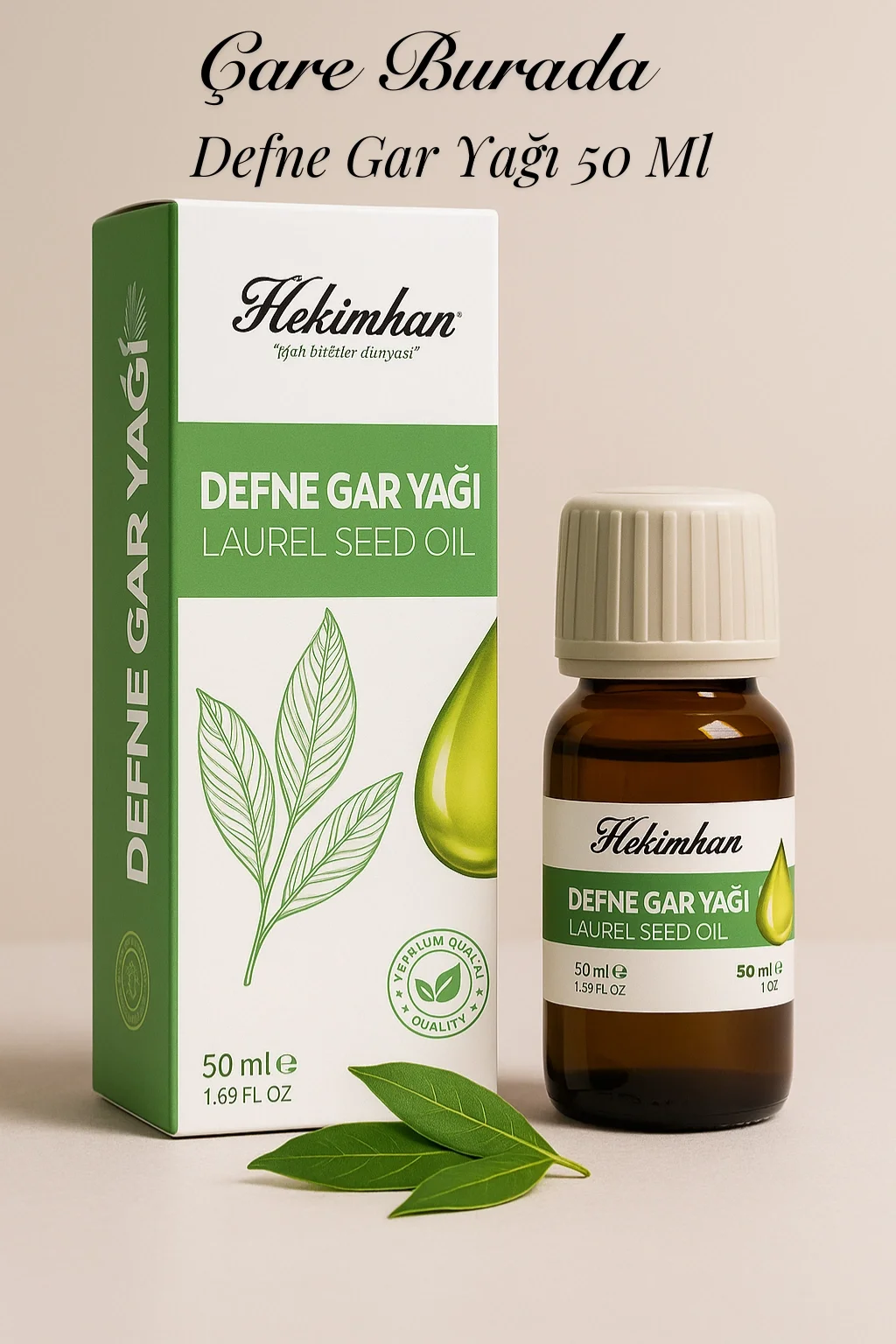 Hekimhan - Defne Gar Yağı 50 Ml