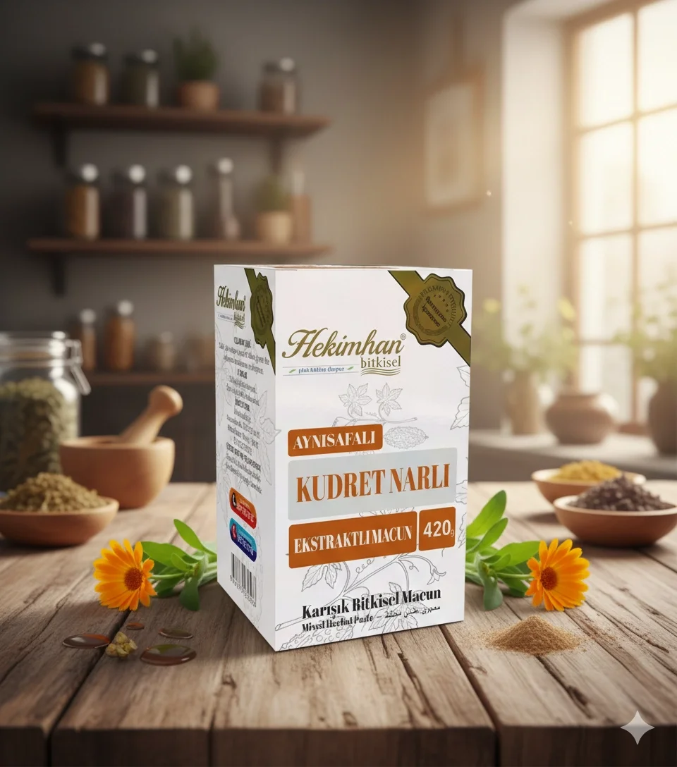 Hekimhan Kudret Narlı Macun ( Likopen Ve Lutein Deposu) 420 G