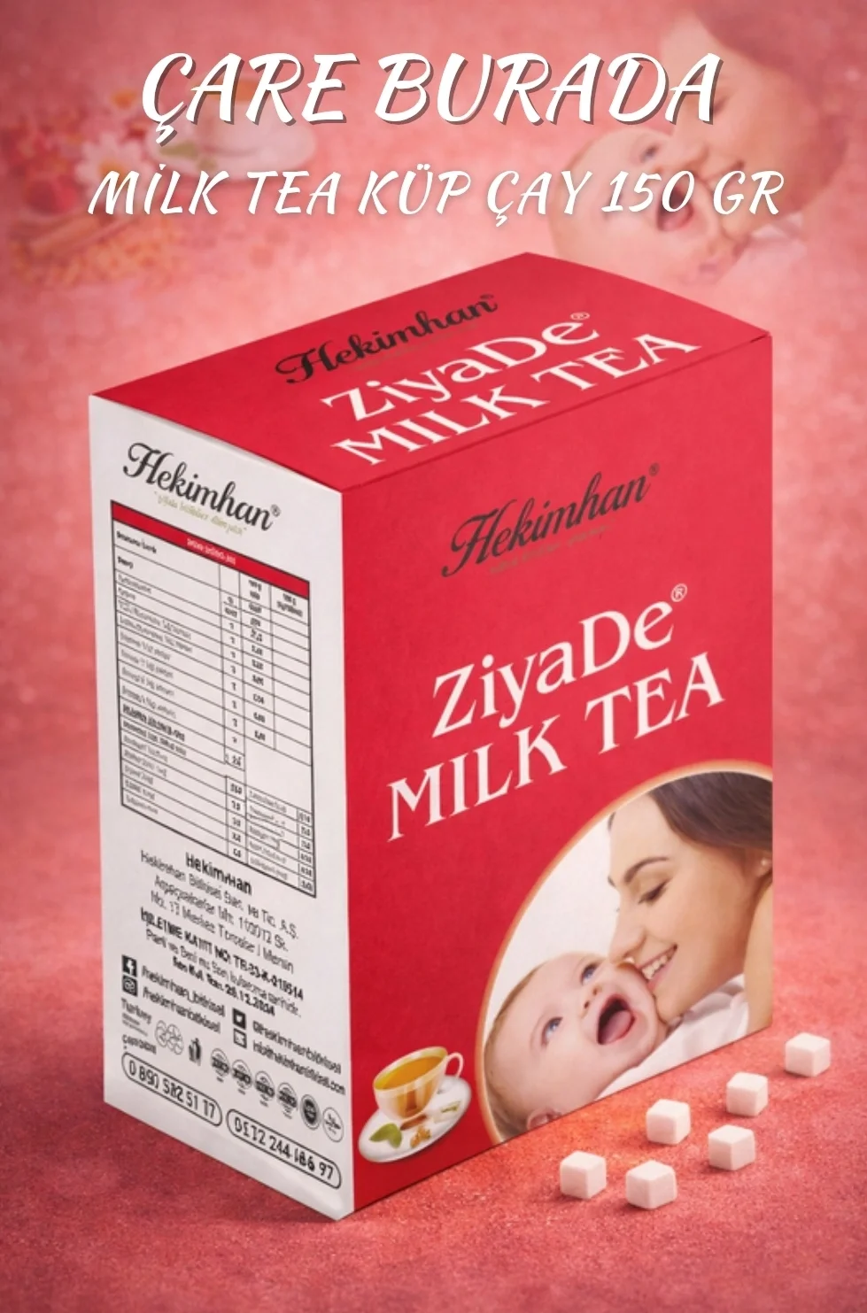Hekimhan Ziyade - Milk Tea 150 Gr (Süt Çayı)