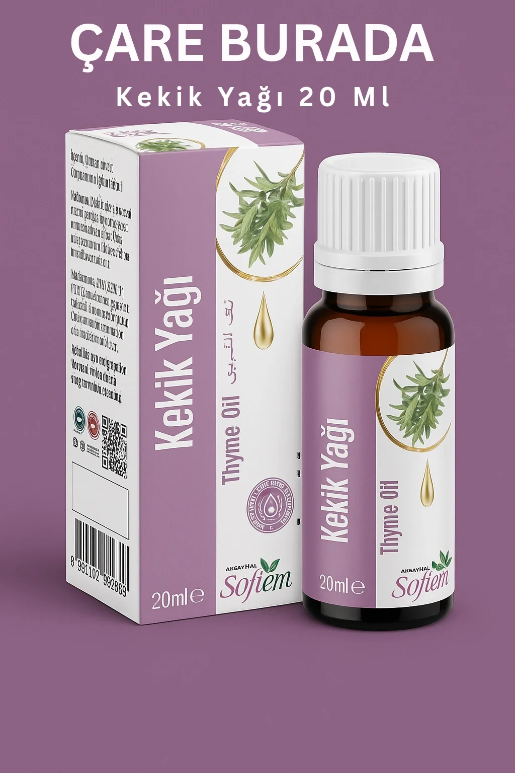 Kekik Yağı 20 Ml