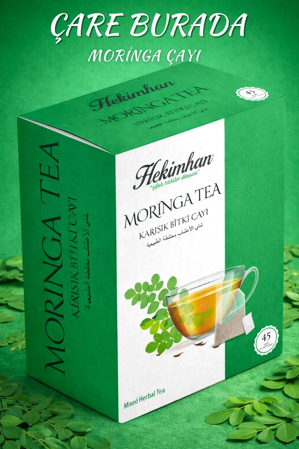 Moringa Çayı 45'li Süzen Poşet