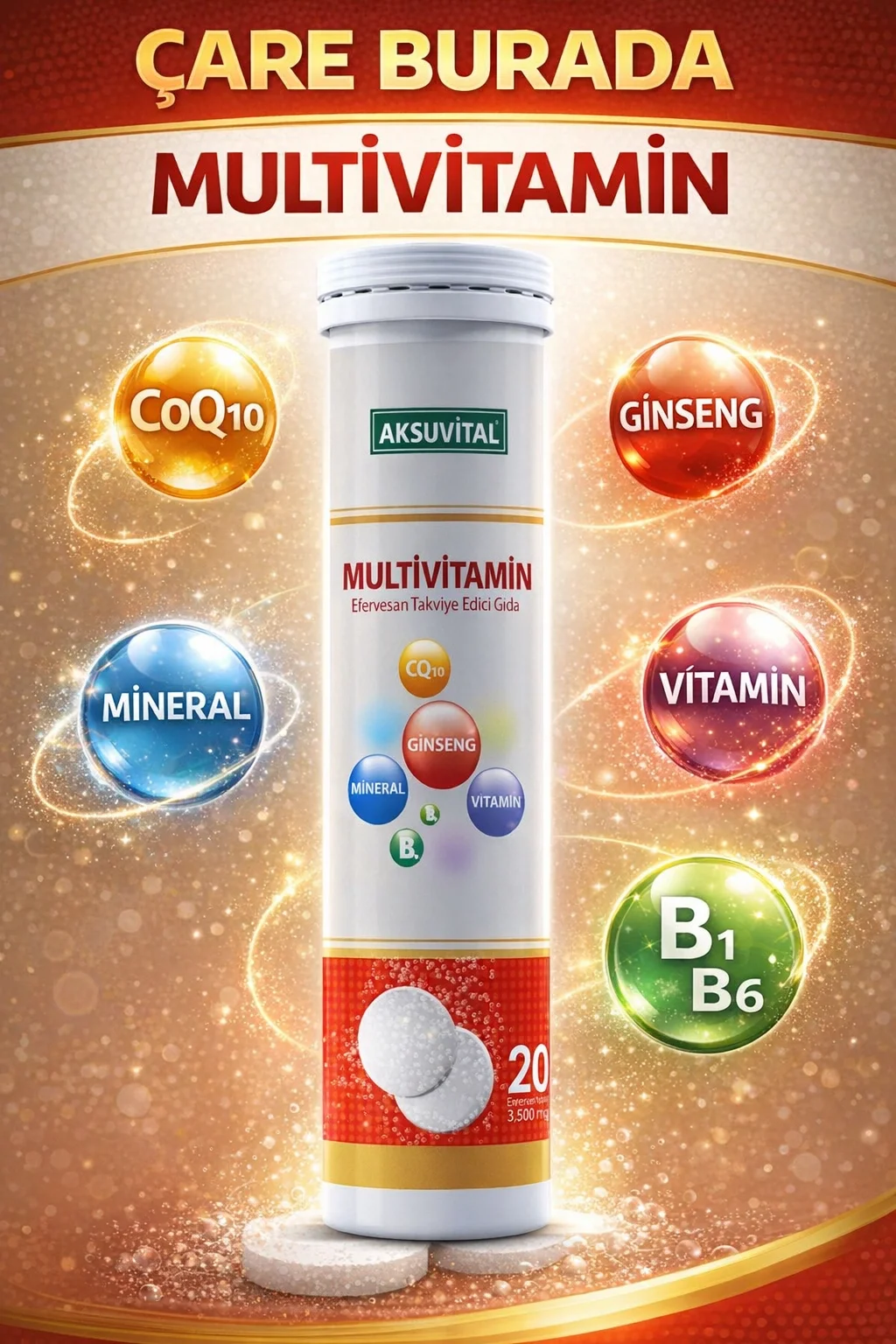 Multivitamin 20 Efervesan