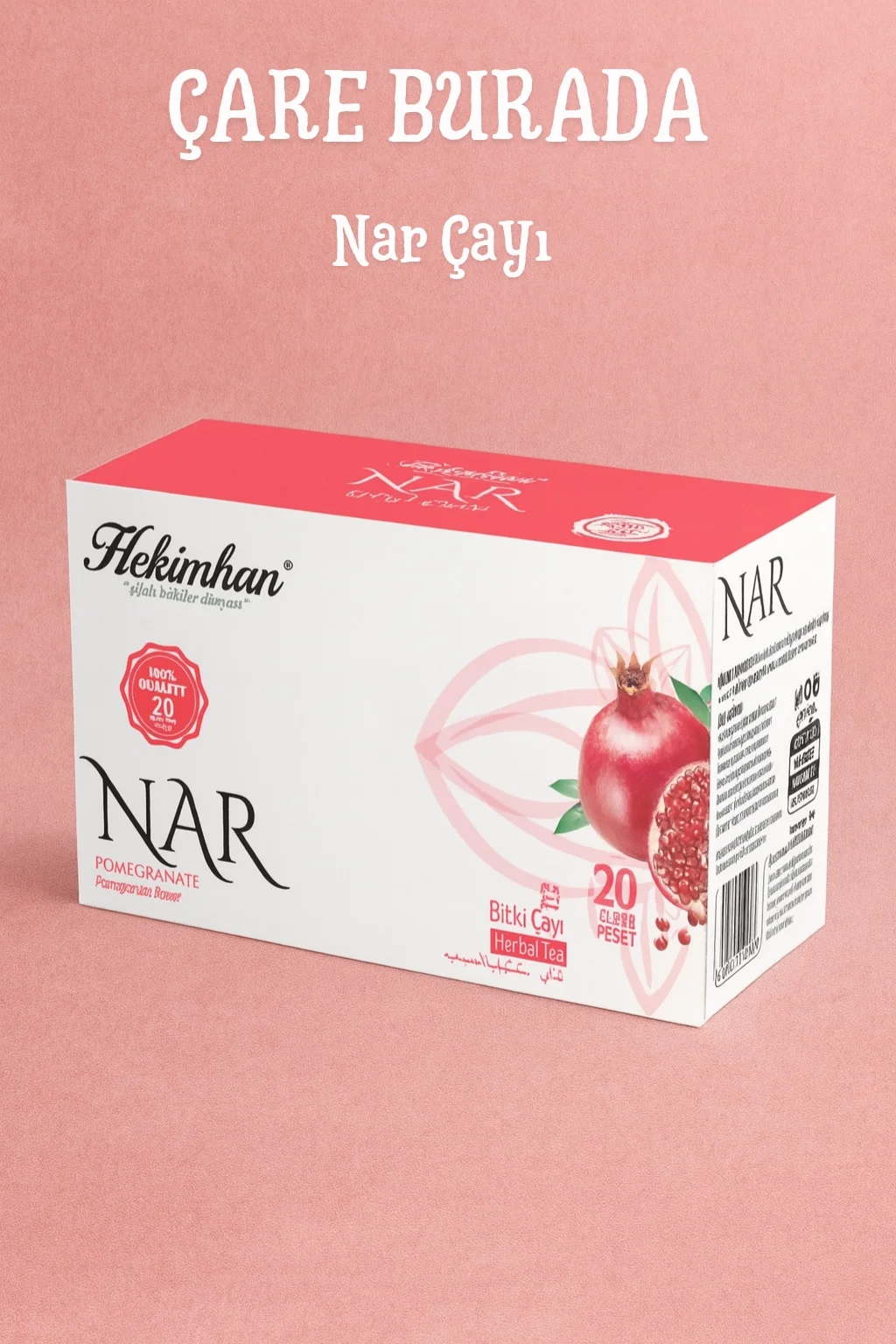 Nar Çayı 20'li Süzen Poşet