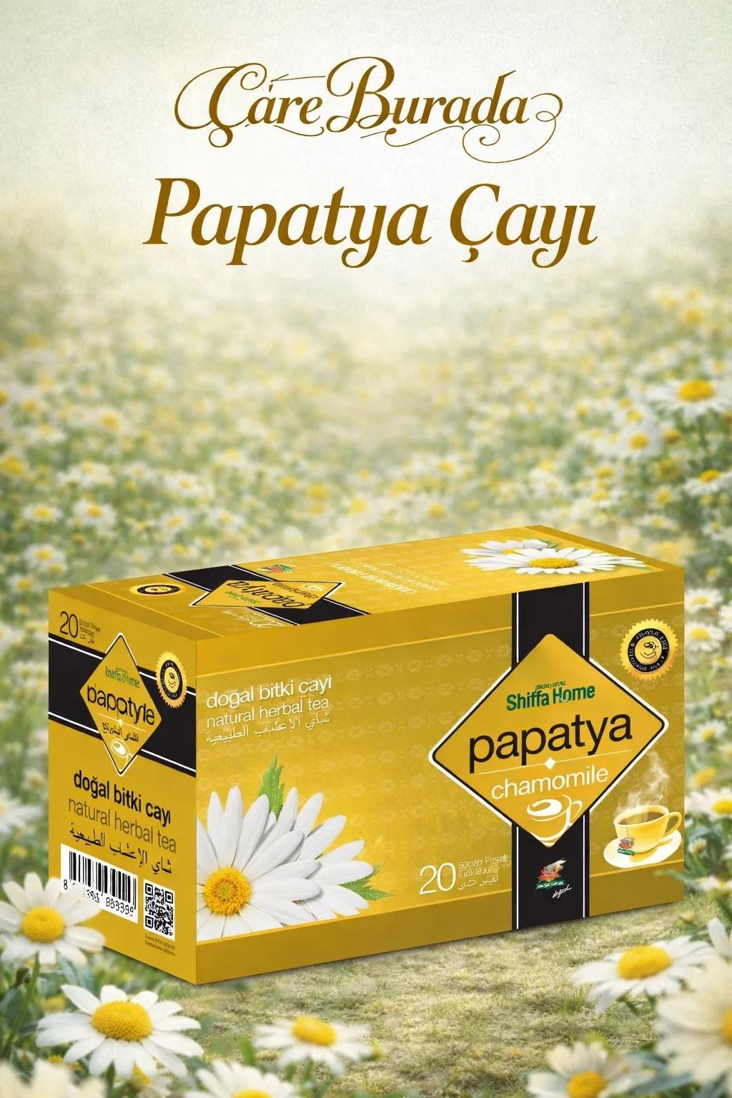 Papatya Çayı (20 Süzen Poşet)