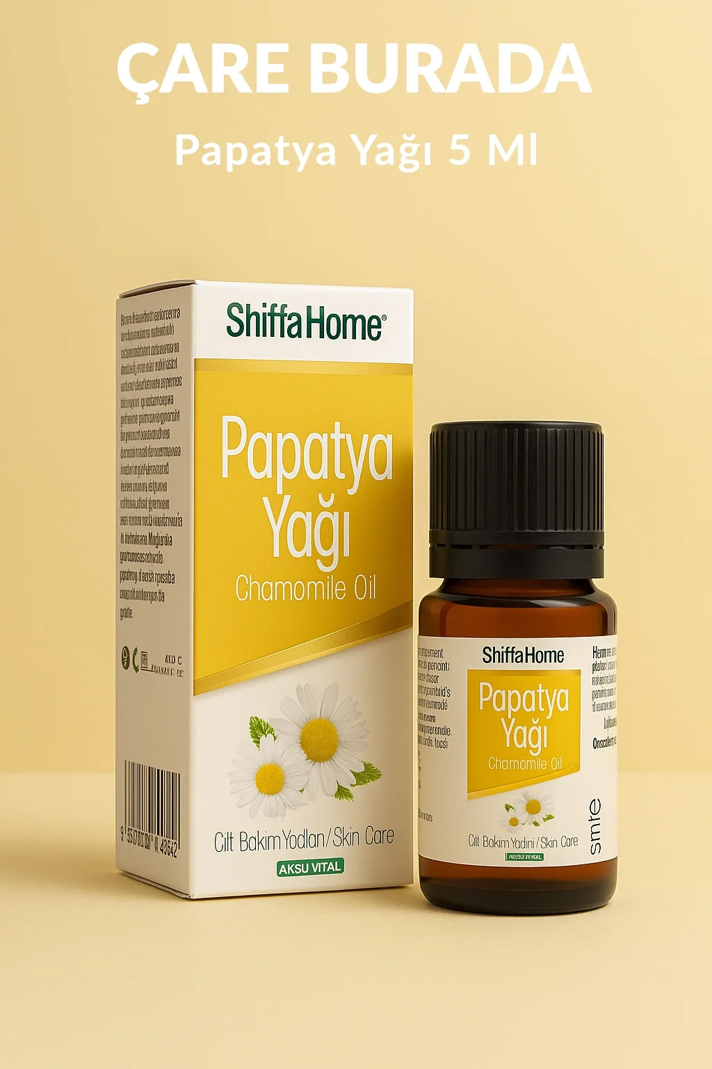 Saf Papatya Yağı 5 ml