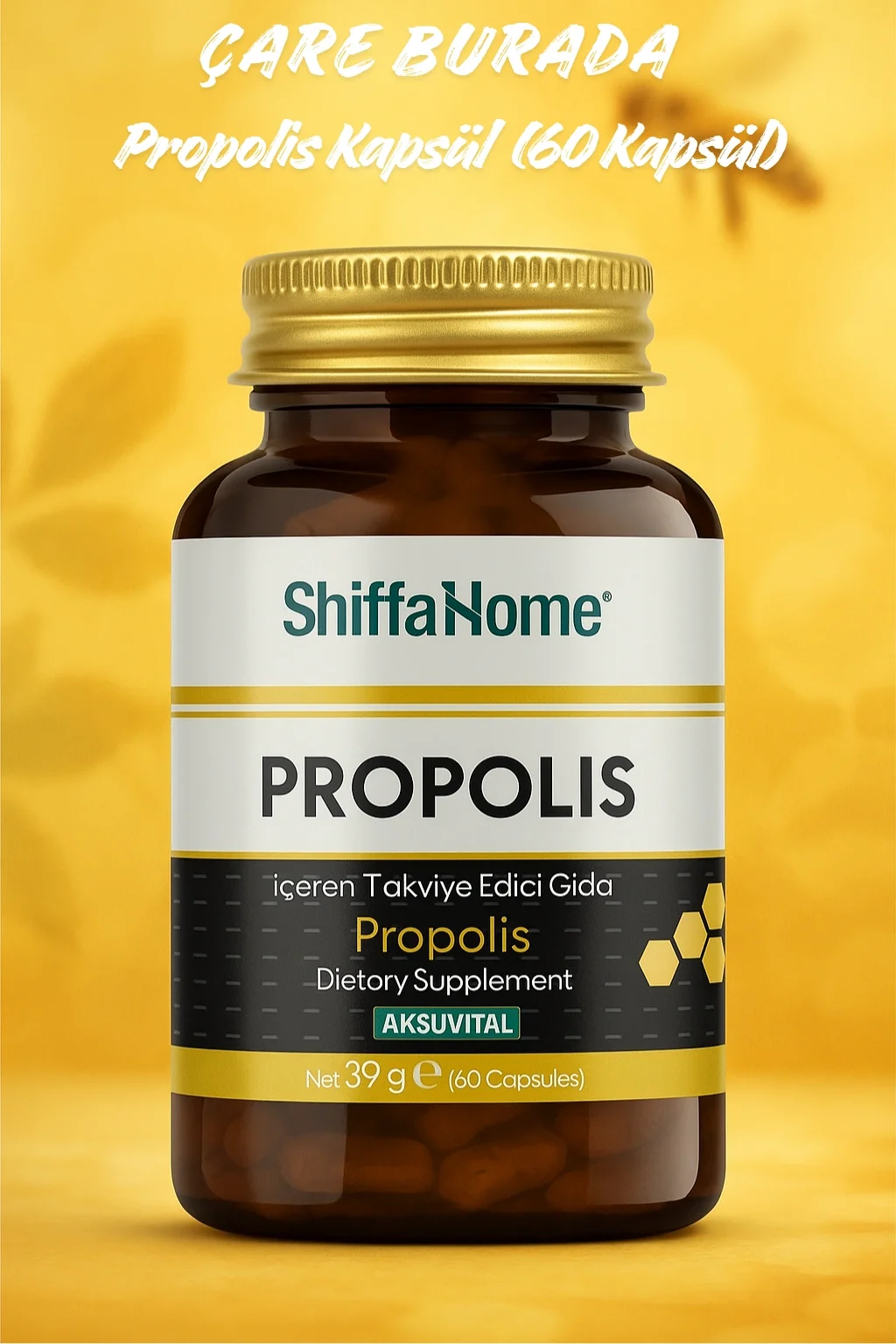Propolis Kapsül (60 Kapsül)