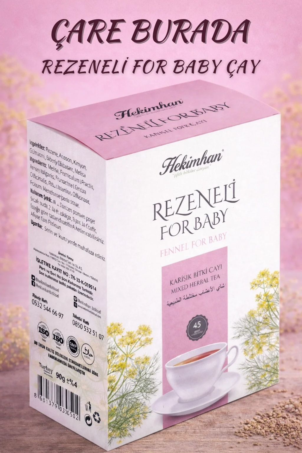 Rezeneli Karışık Bitki Çayı (45 Süzen Poşet Çay)